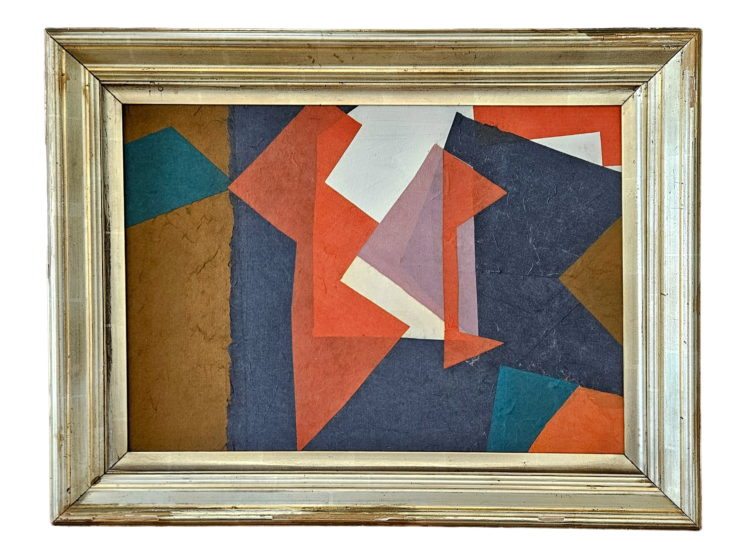 GATHERING SHADOWS, 2026
Mulberry paper collage in vintage frame
62 x 47 cm
Contact me direct for further details
