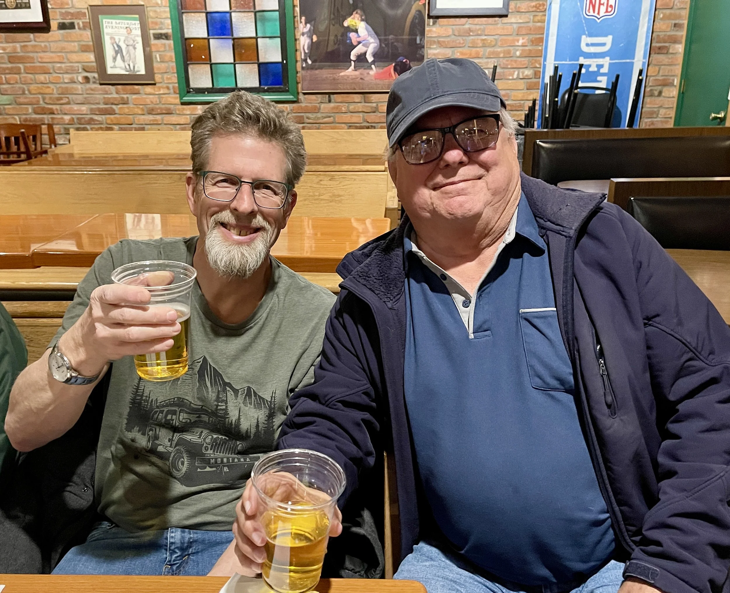 POST-REHEARSAL CAMARADERIE