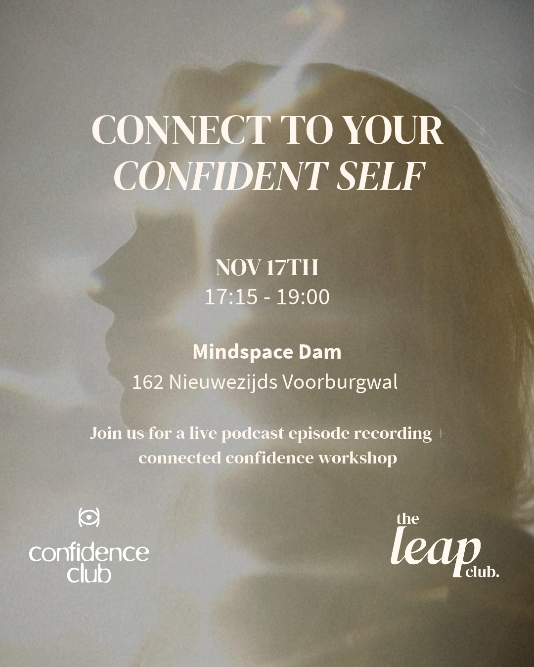 Step Into Your Confident Self: A Masterclass with The Leap Club x Confidence Club