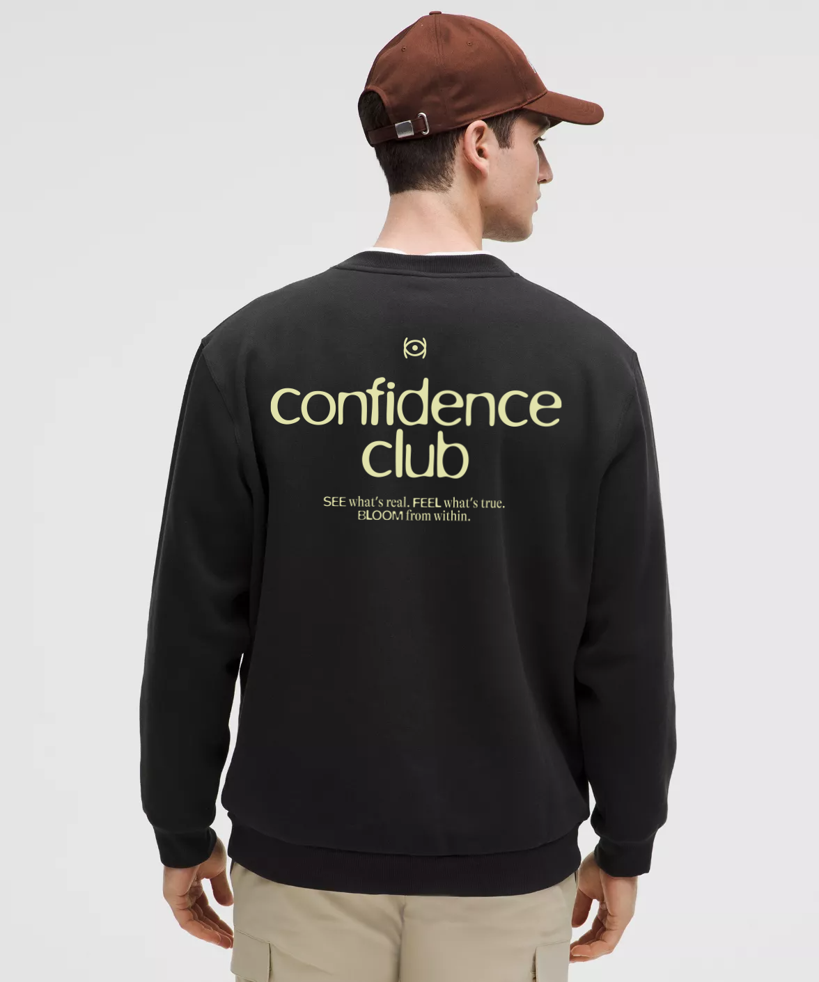 Confidenceclub.me Capsule collection Crew Neck sweater collaboration with lululemon
