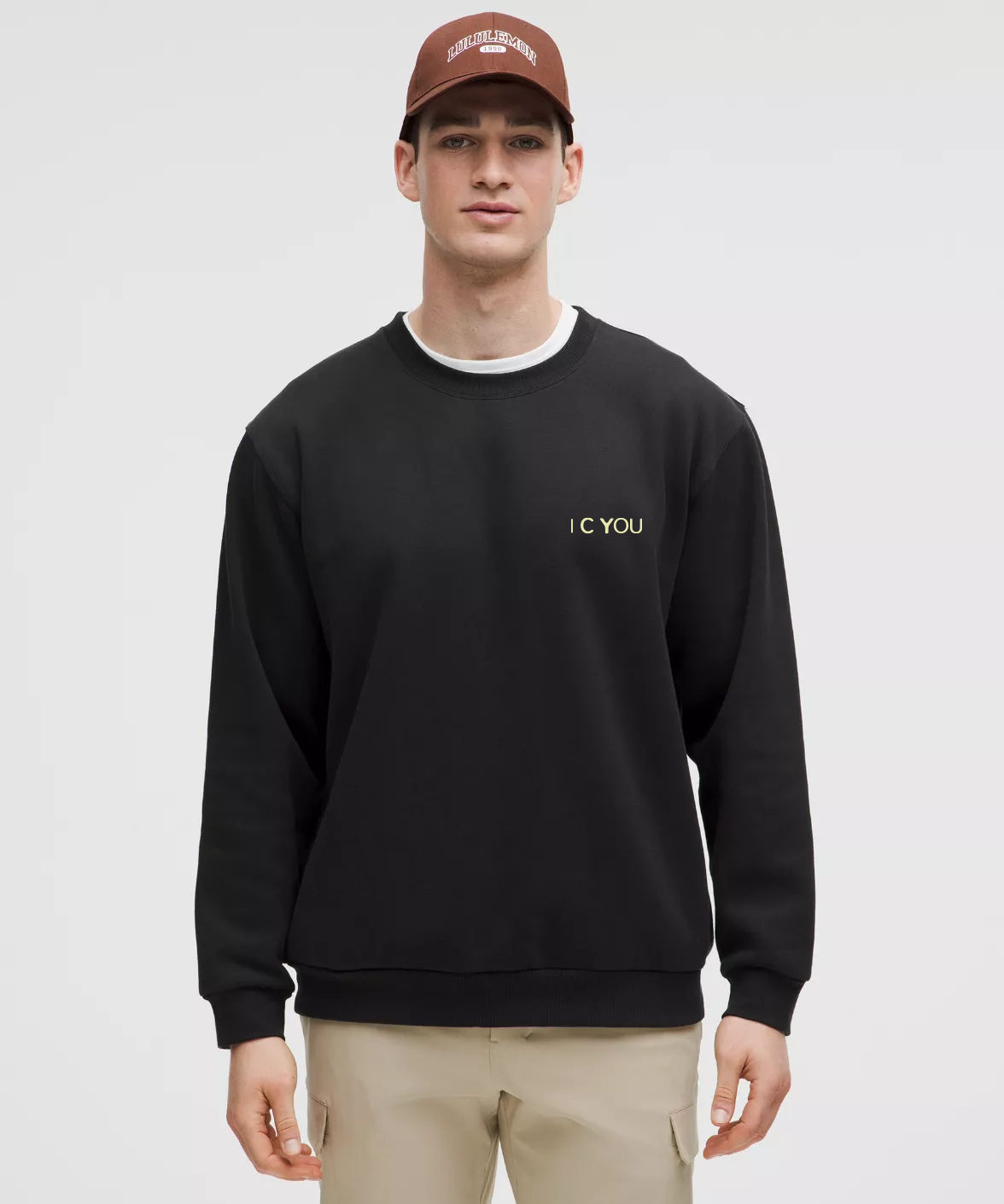 Confidenceclub.me Capsule collection Crew Neck sweater collaboration with lululemon