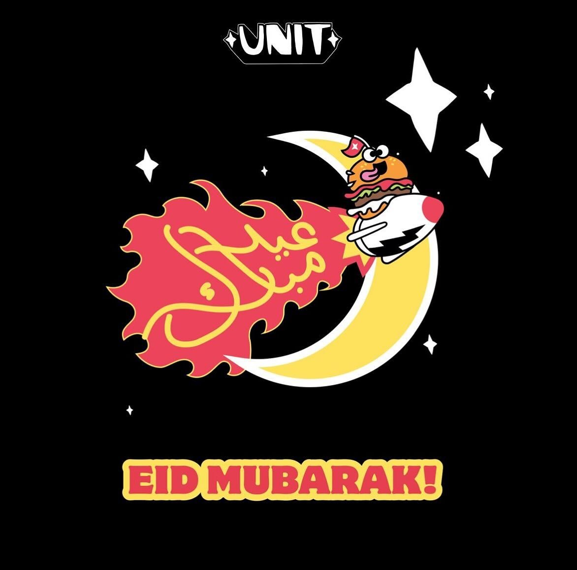 Eid Mubarak✨🌙 
Both locations open as normal!