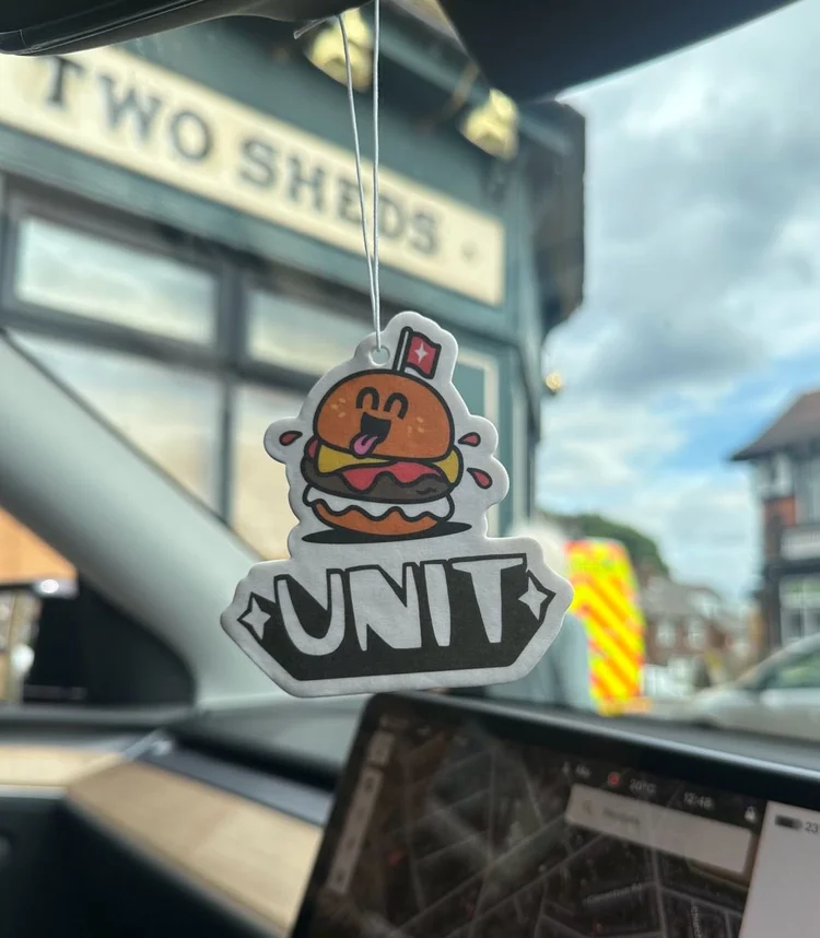 Burger air freshener
