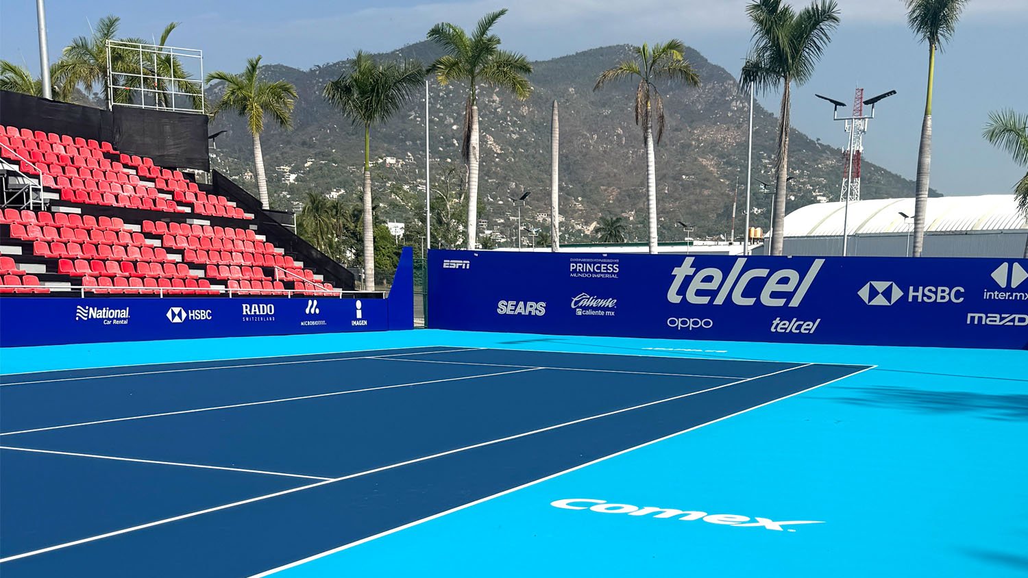 Official Court Surface of the ATP Mexican Open Acapulco 2026