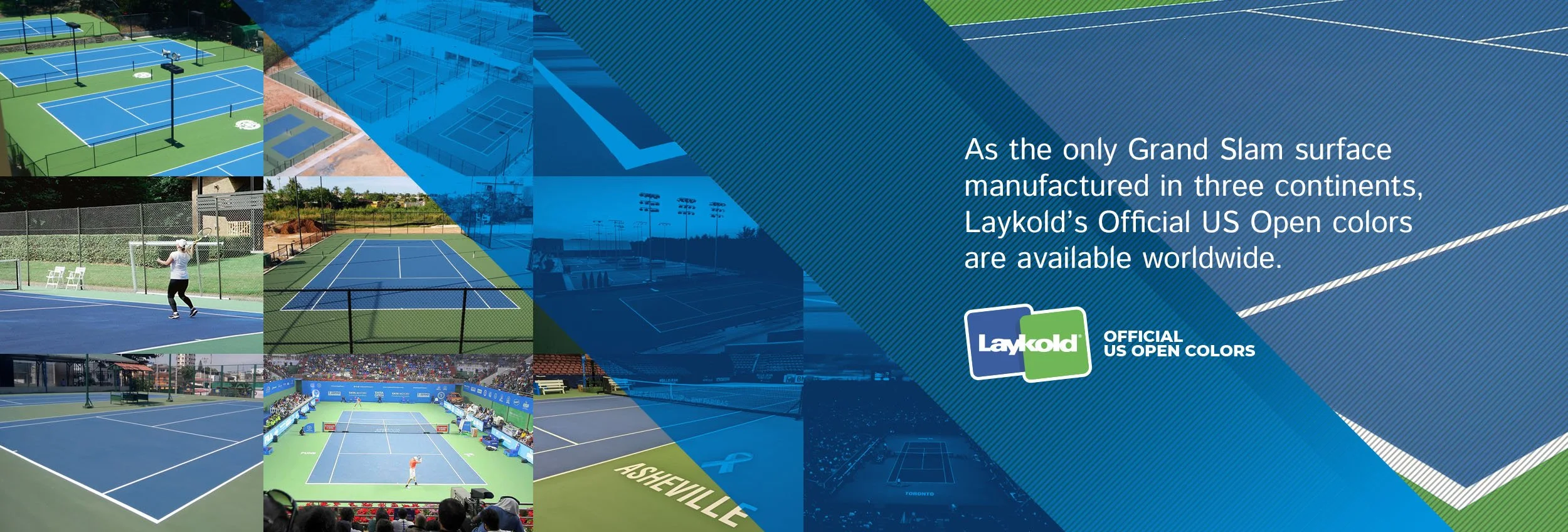 Official Laykold US Open Colors Inspire Tennis Worldwide — Laykold ...