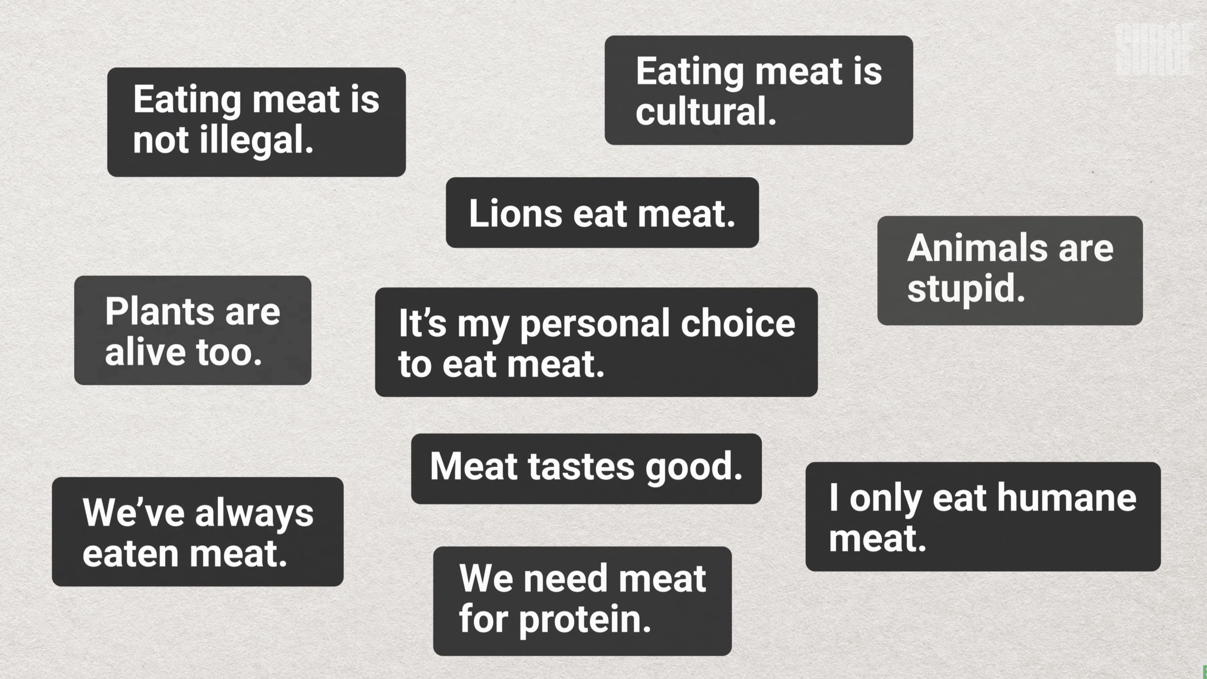 The top arguments against veganism