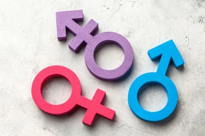 Symbols of various genders to represent gender-affirming therapy in Minneapolis