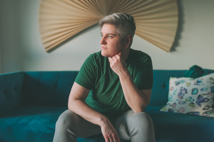 Person preparing for an LGBTQ+ affirming therapy intensive