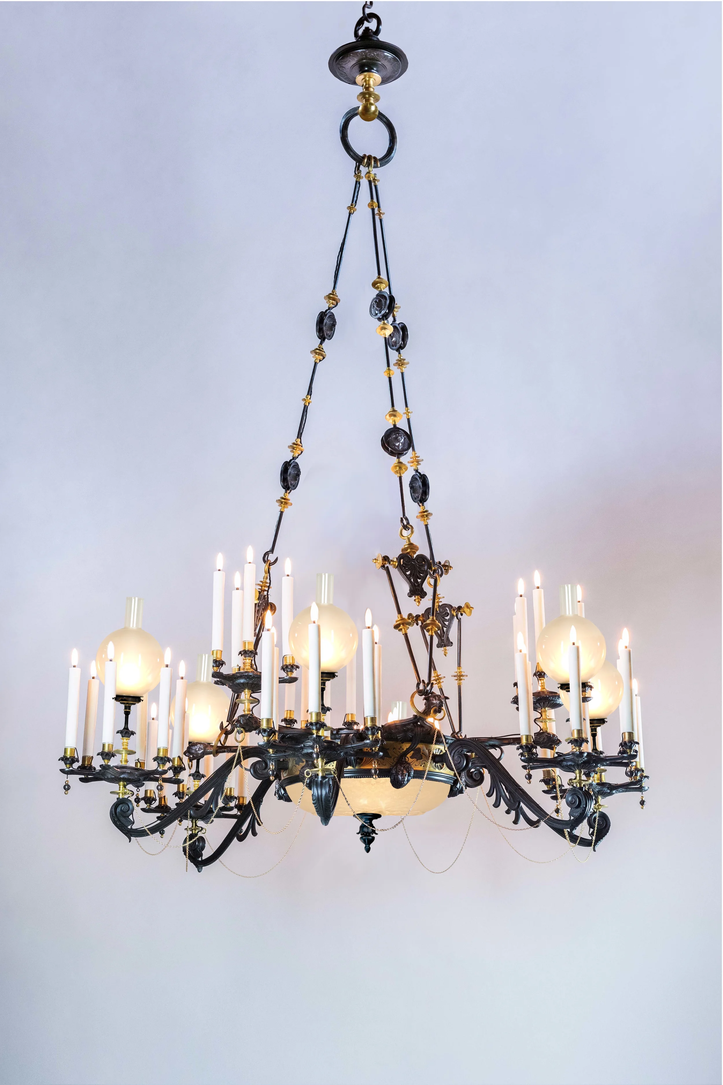 Important Neo-Etrusque Chandelier.webp