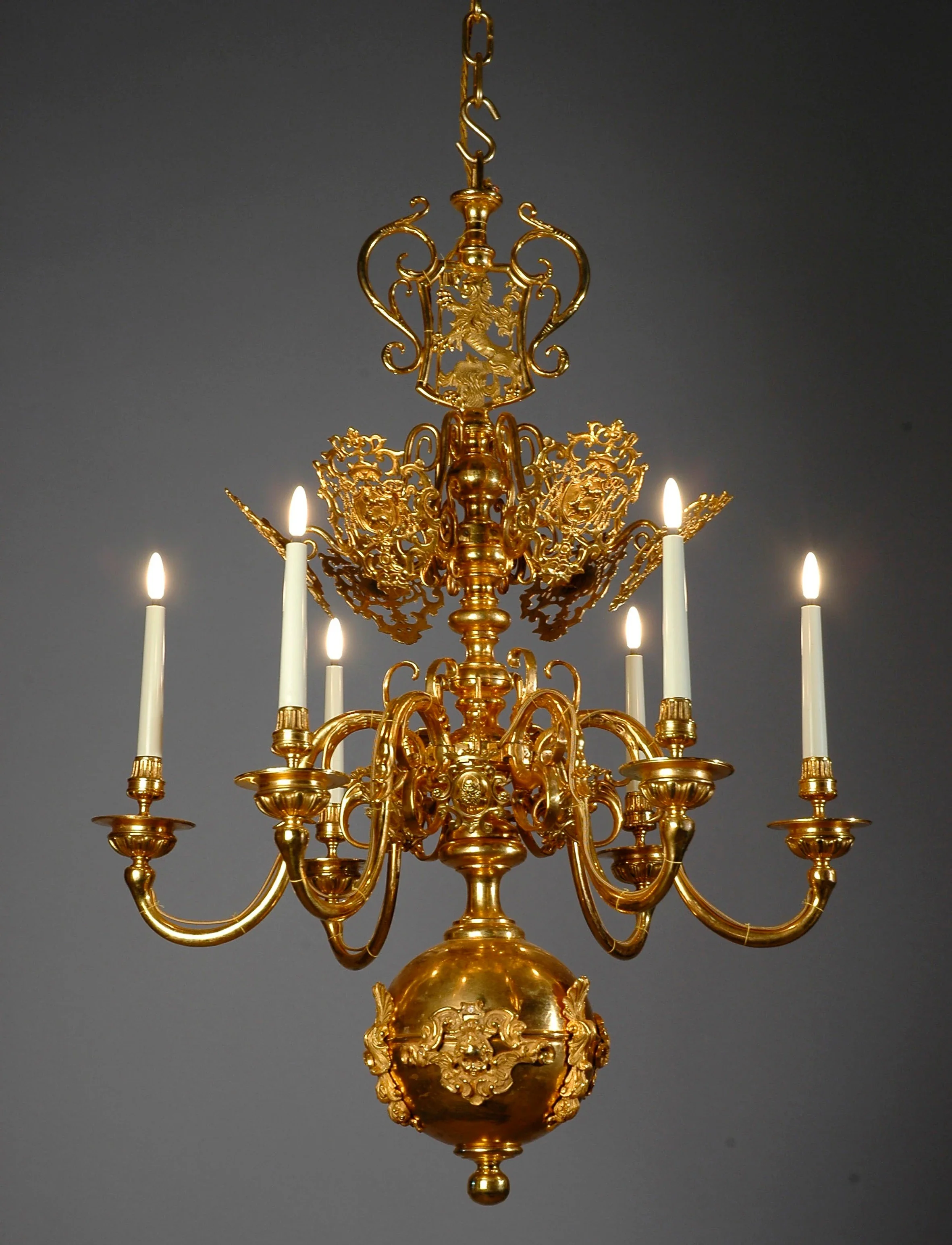 17th Century Flemish Chandelier .webp