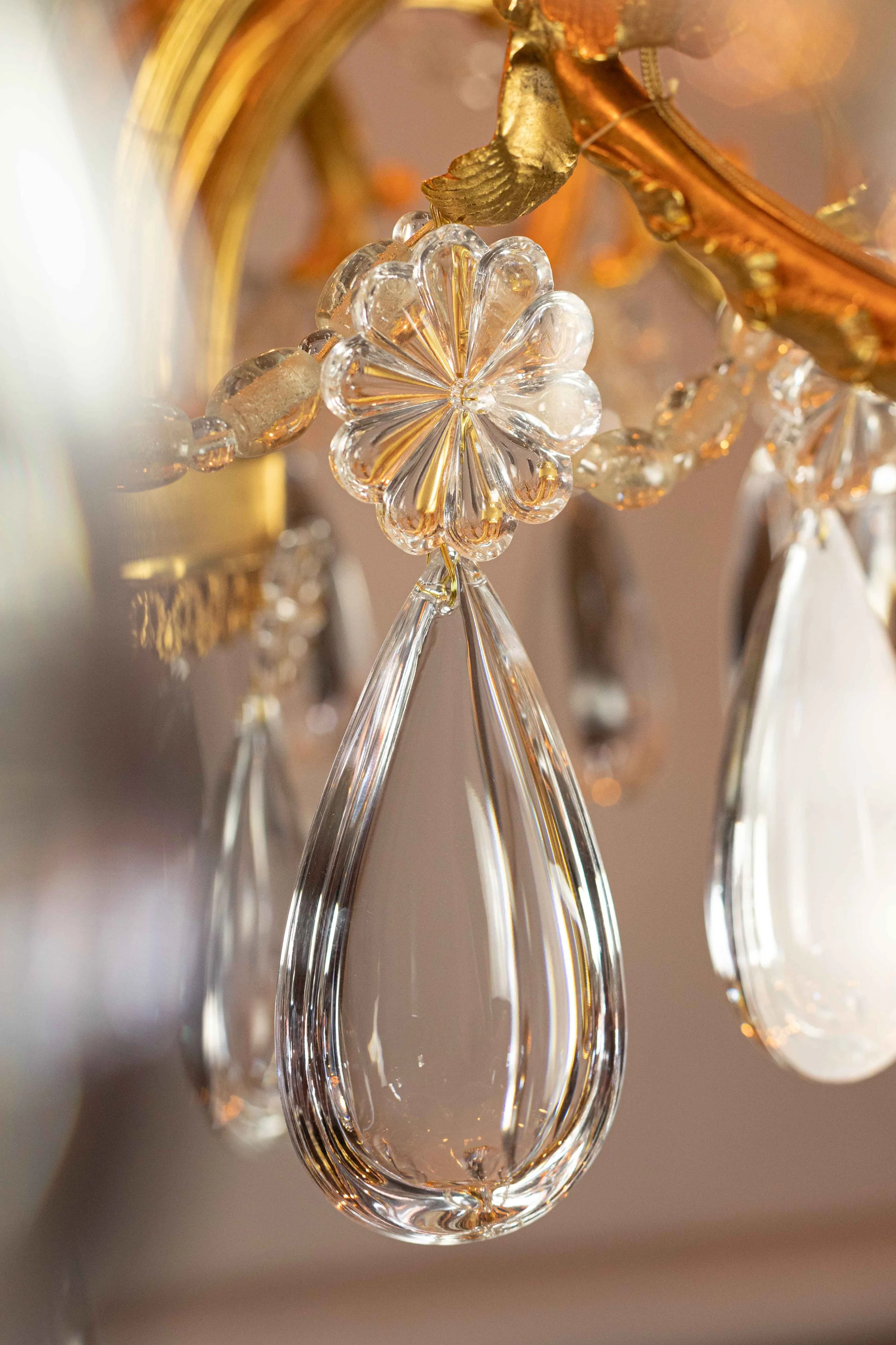 Chandelier in the 18th century style with Crystal Drops 3.jpg