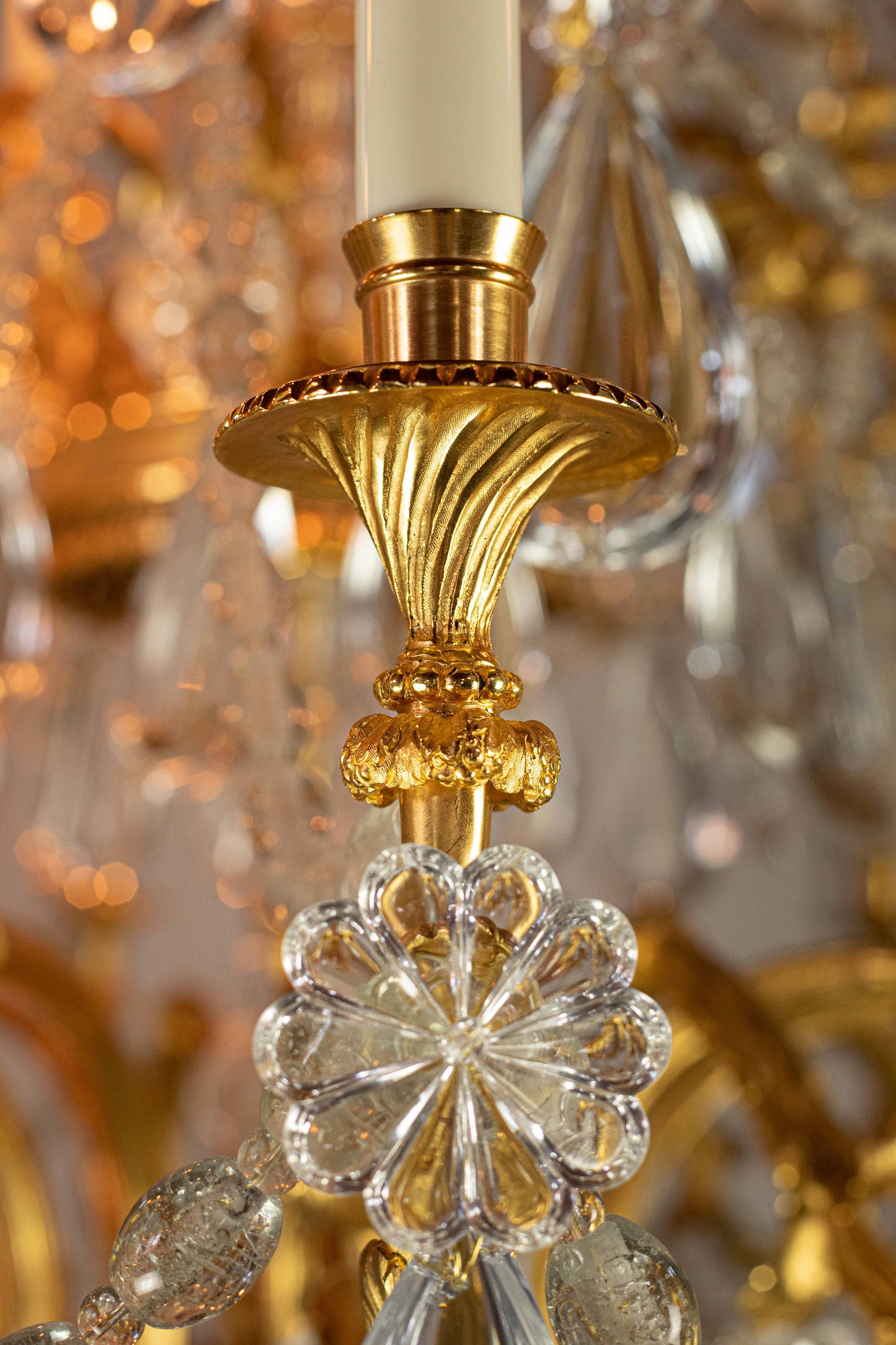 Chandelier in the 18th century style with Crystal Drops 5.jpg