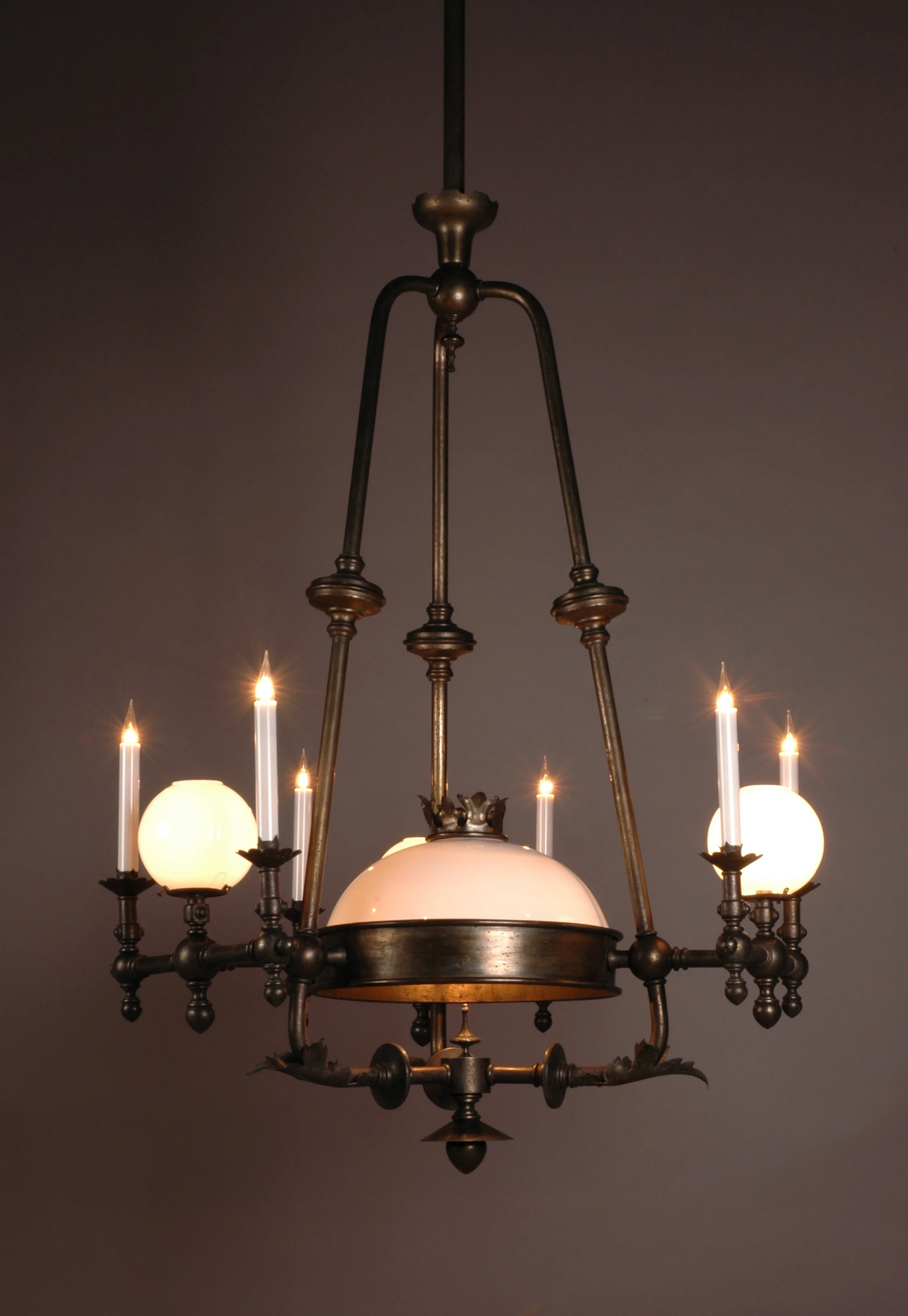 Napoleon III Gas Chandelier .webp