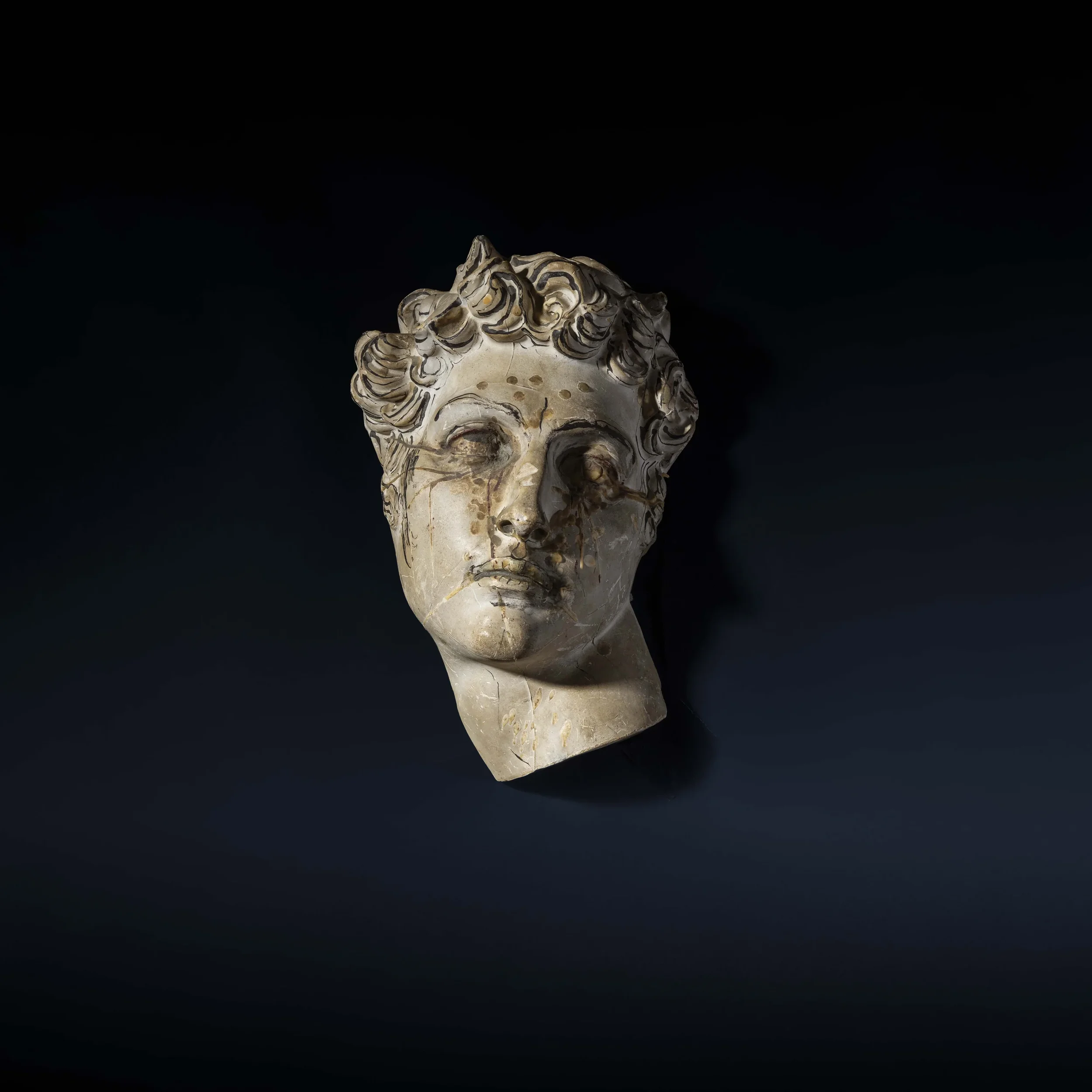 Jean Cocteau (1889-1963), Head in the Antique Style, Unique Piece.webp