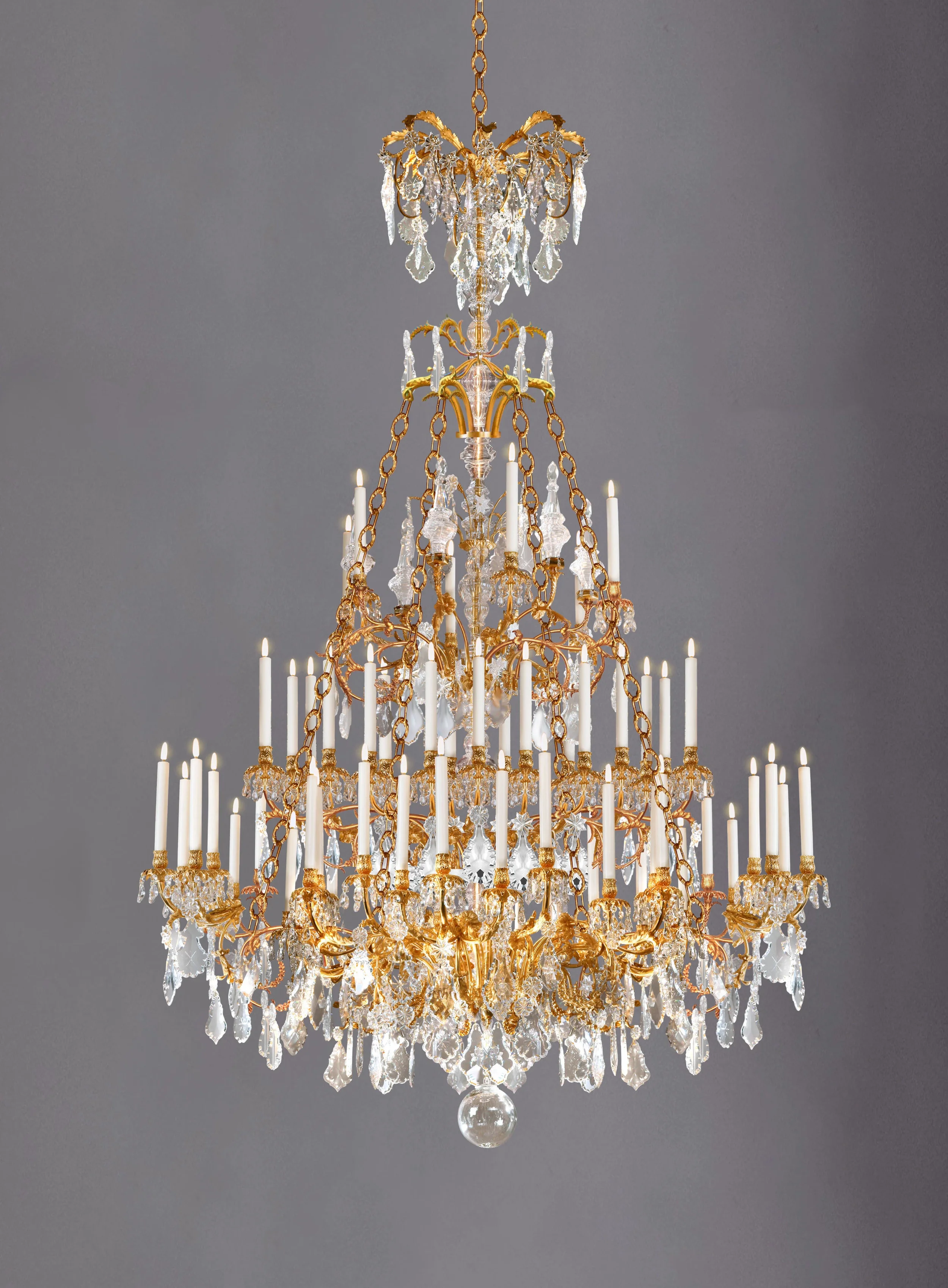 MATHIEU LUSTRERIE | Extraordinary Louis XVI Chandelier