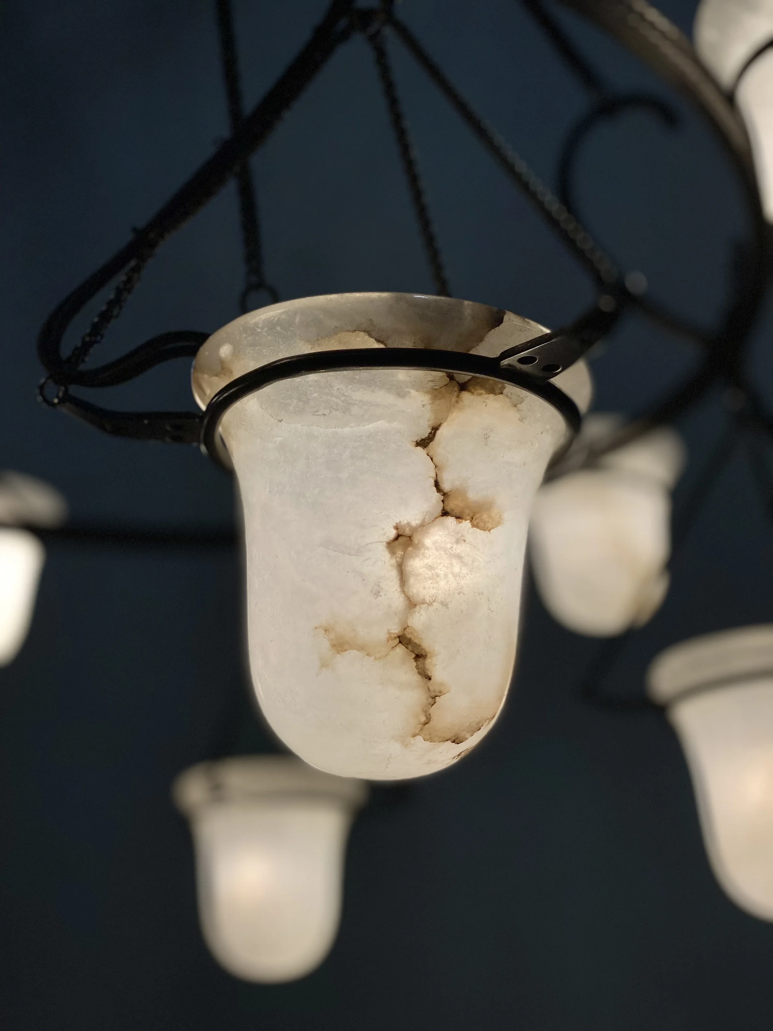 Kerylos chandelier with alabaster lamps 3.webp