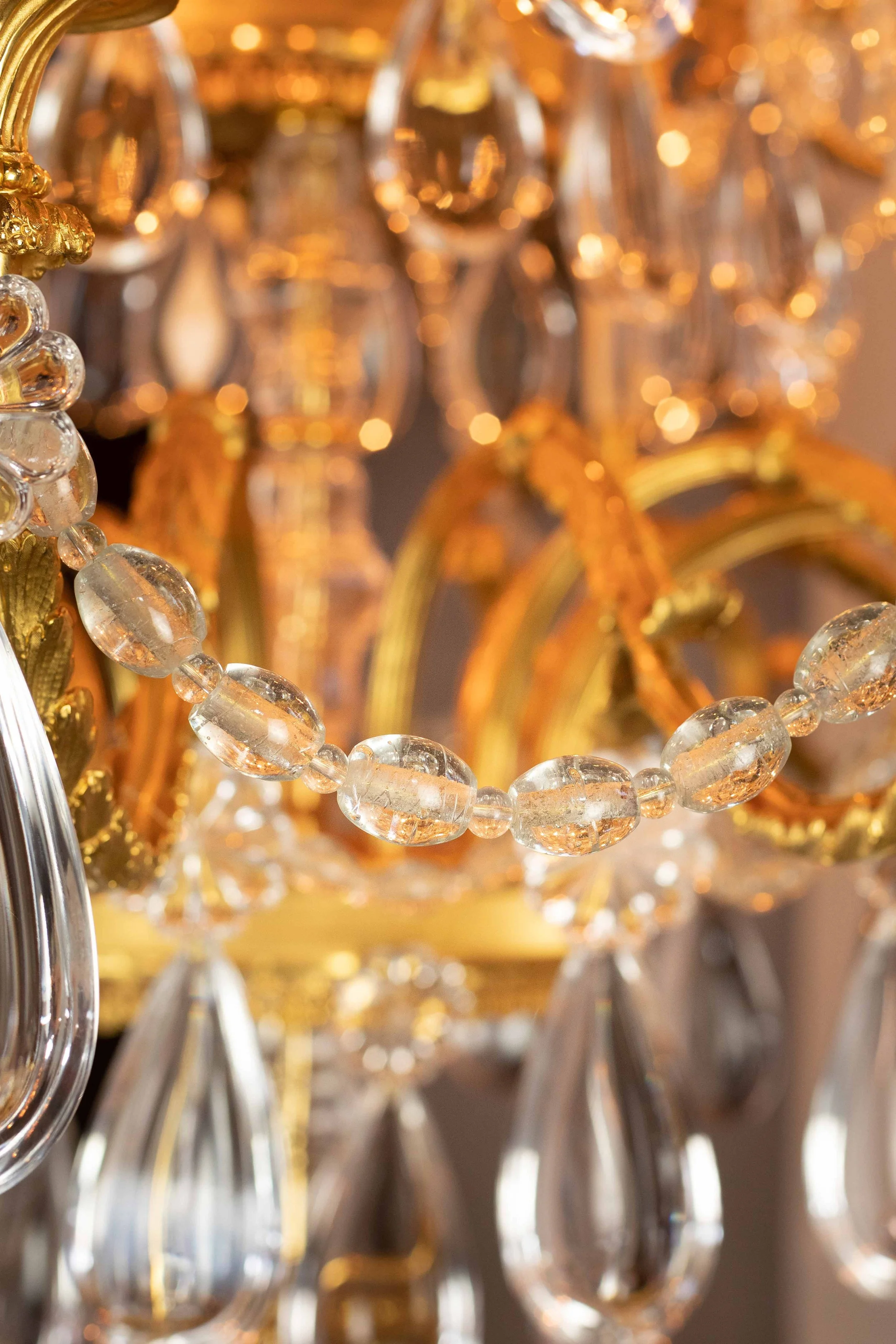 Chandelier in the 18th century style with Crystal Drops 6.jpg