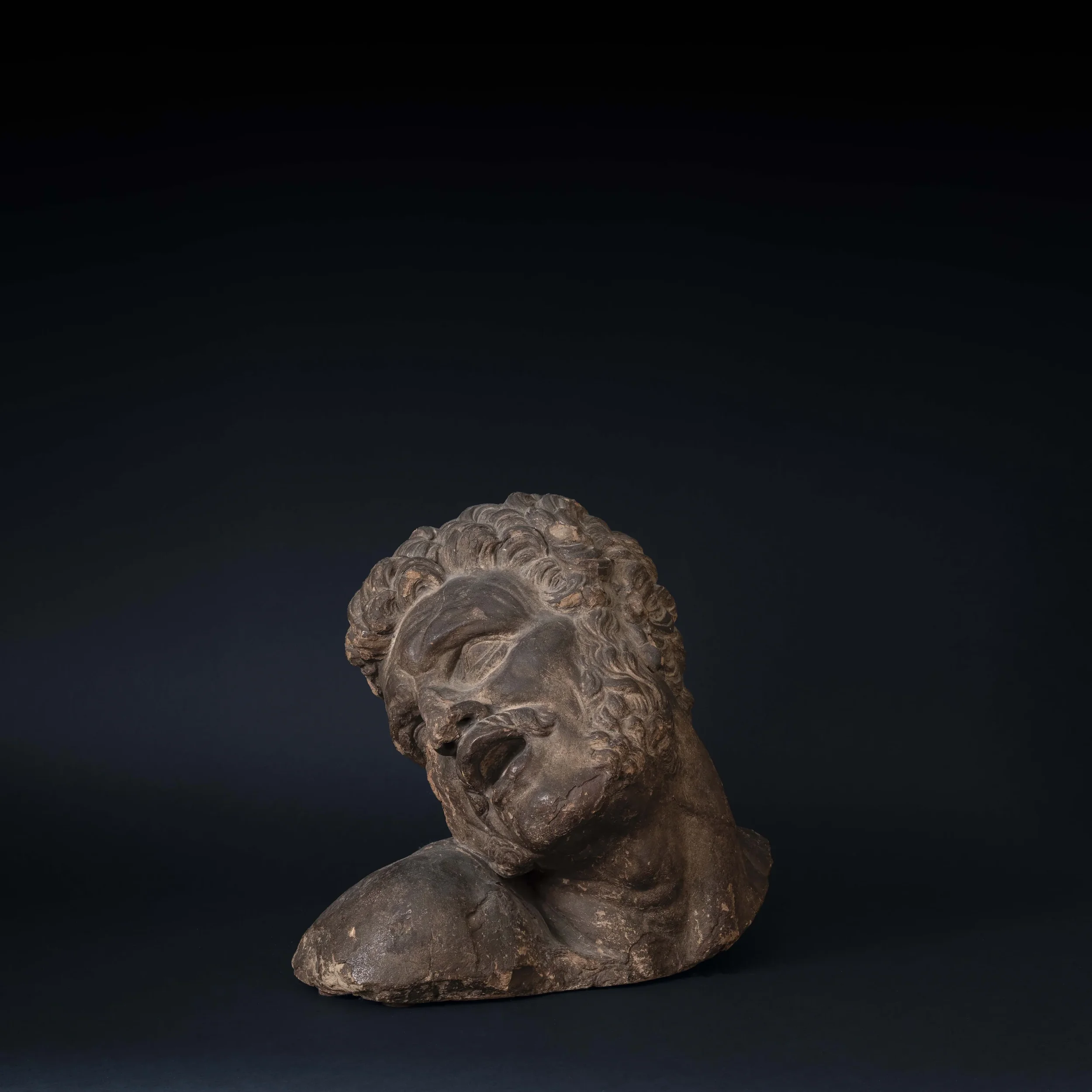 After Pierre Puget (1620-1694), Bust of Milo of Croton.webp