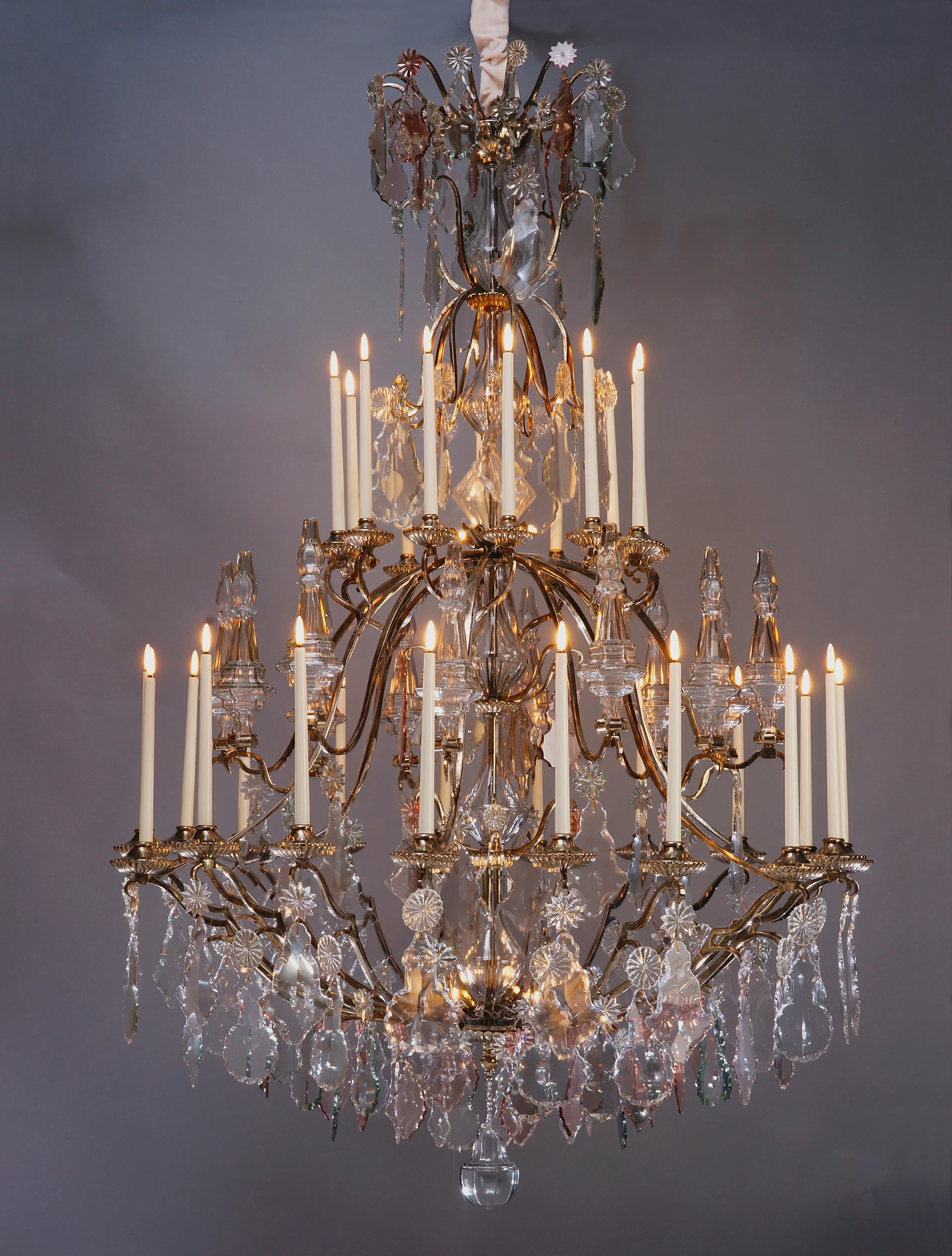 MATHIEU LUSTRERIE | Important Cage Chandelier