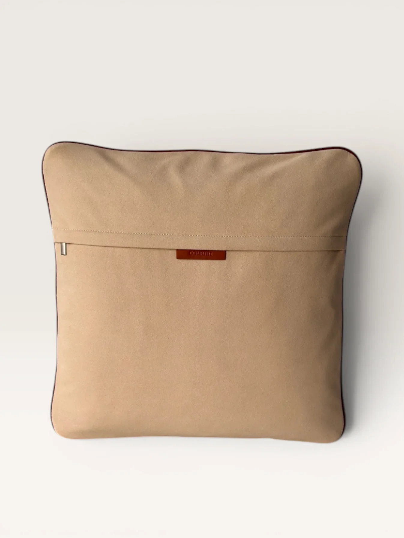 The KS Group - COURTIN | Cushioin | Chevron I Bordeaux Beige 3.webp