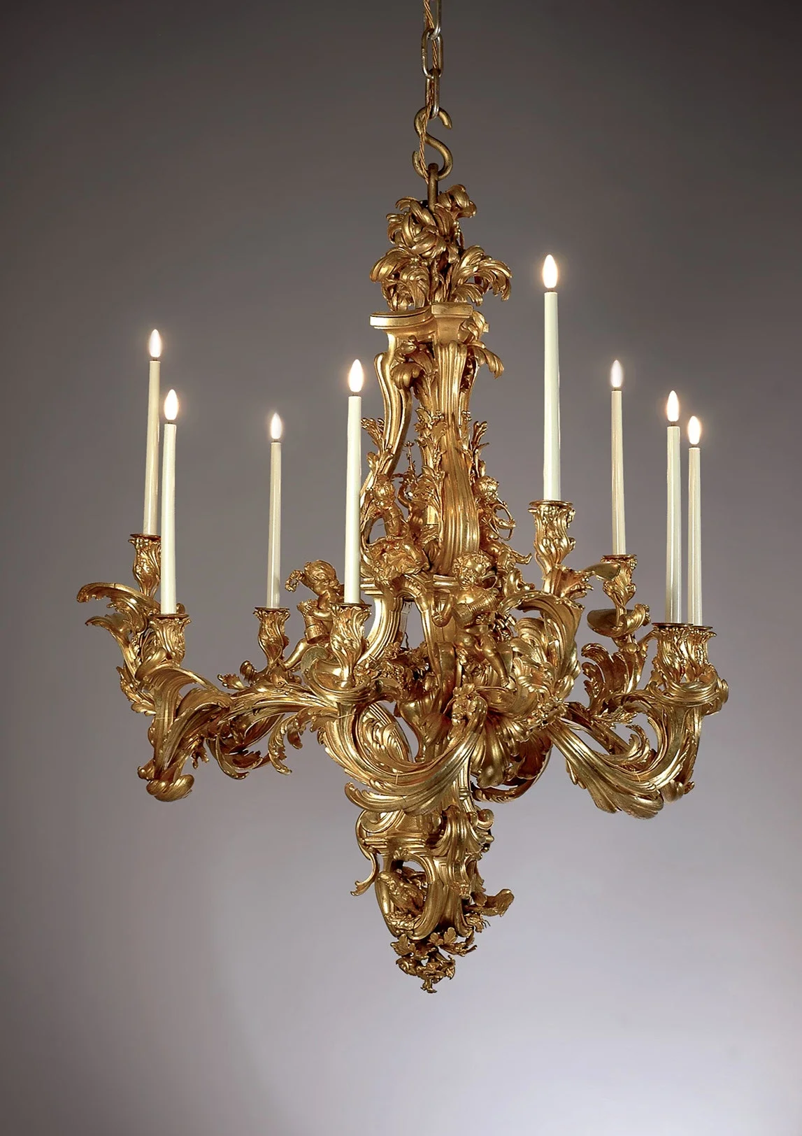 MATHIEU LUSTRERIE | Pompadour Chandelier by Jacques Caffieri