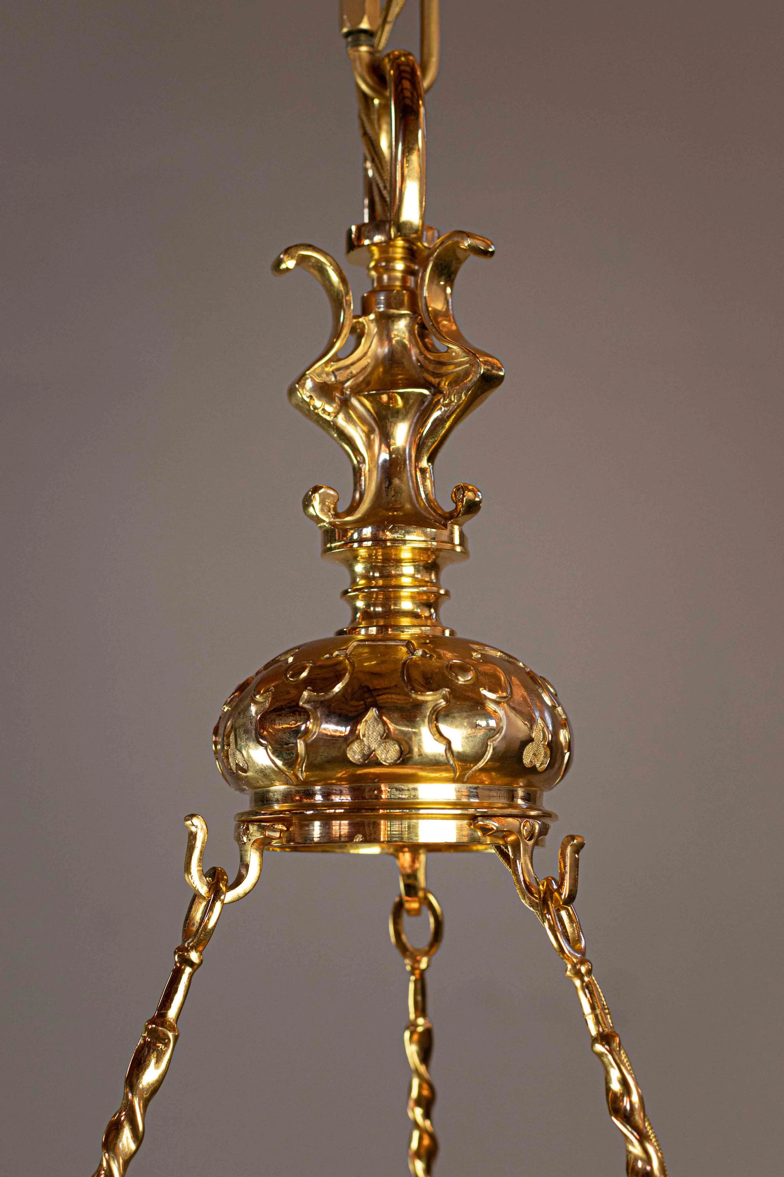Orientalist oil lamp pendant light 6.jpg