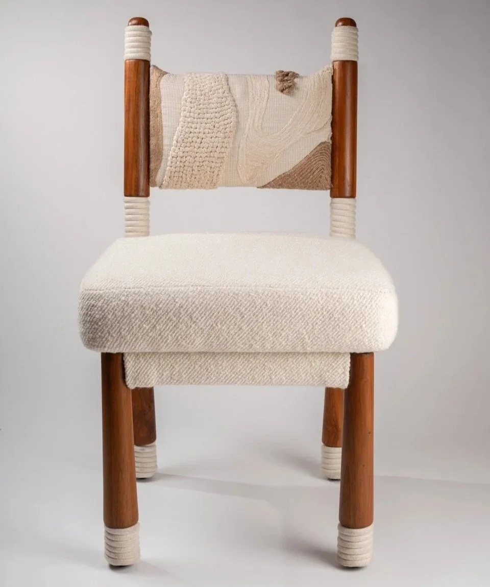 STEPHANIE COUTAS | Ella embroidered chair