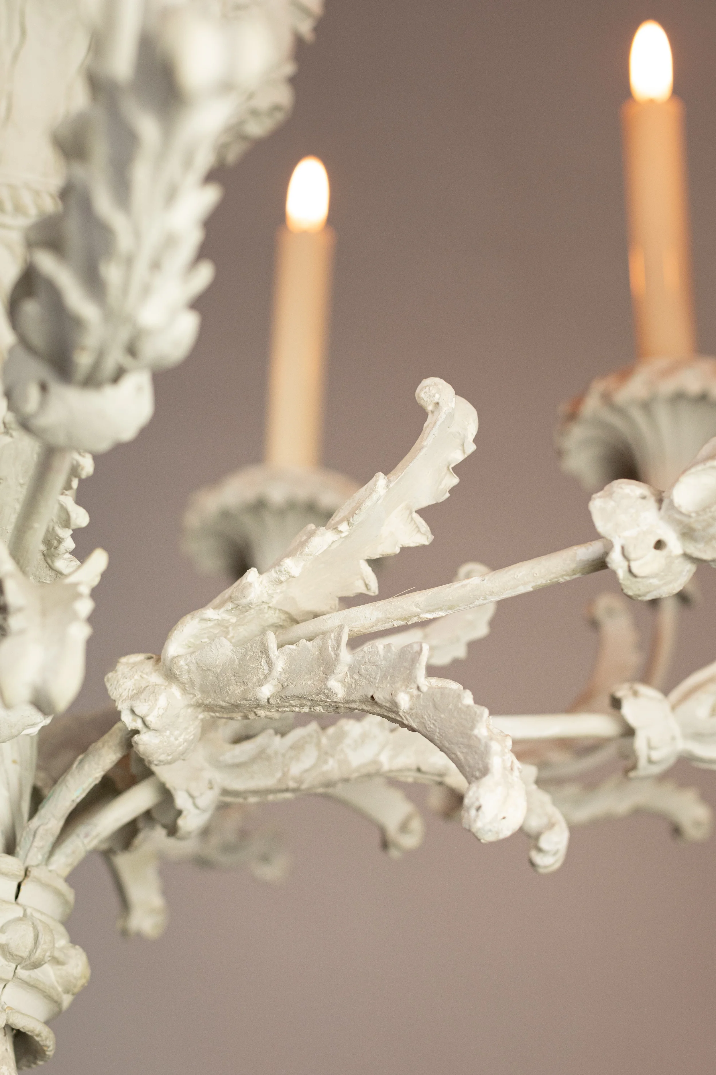 Rare Louis XVI Chandelier in stucco style 2.webp