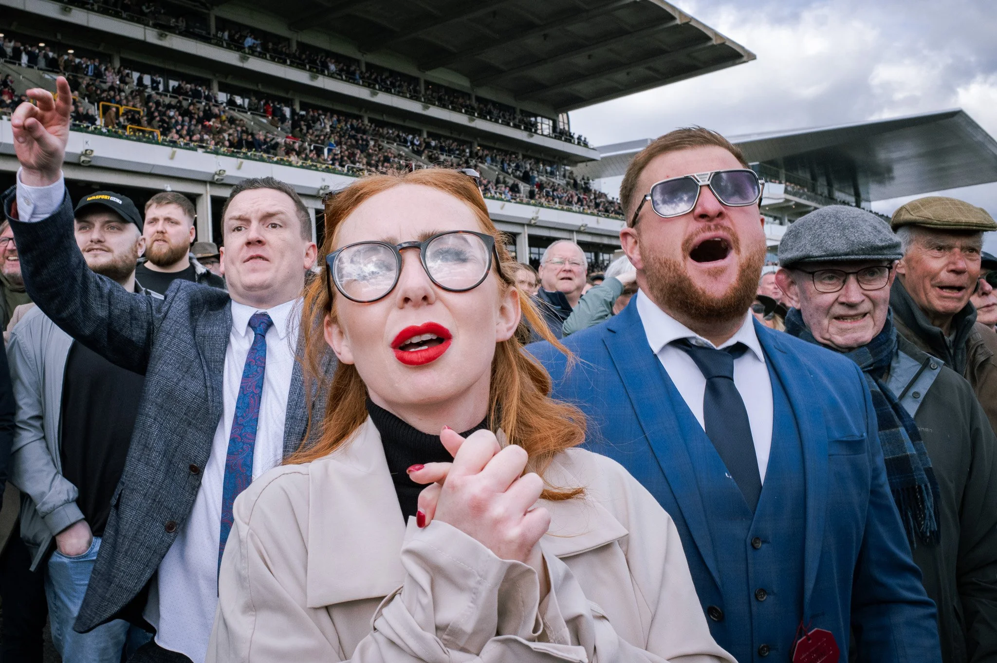 Cheltenham Racecourse punters