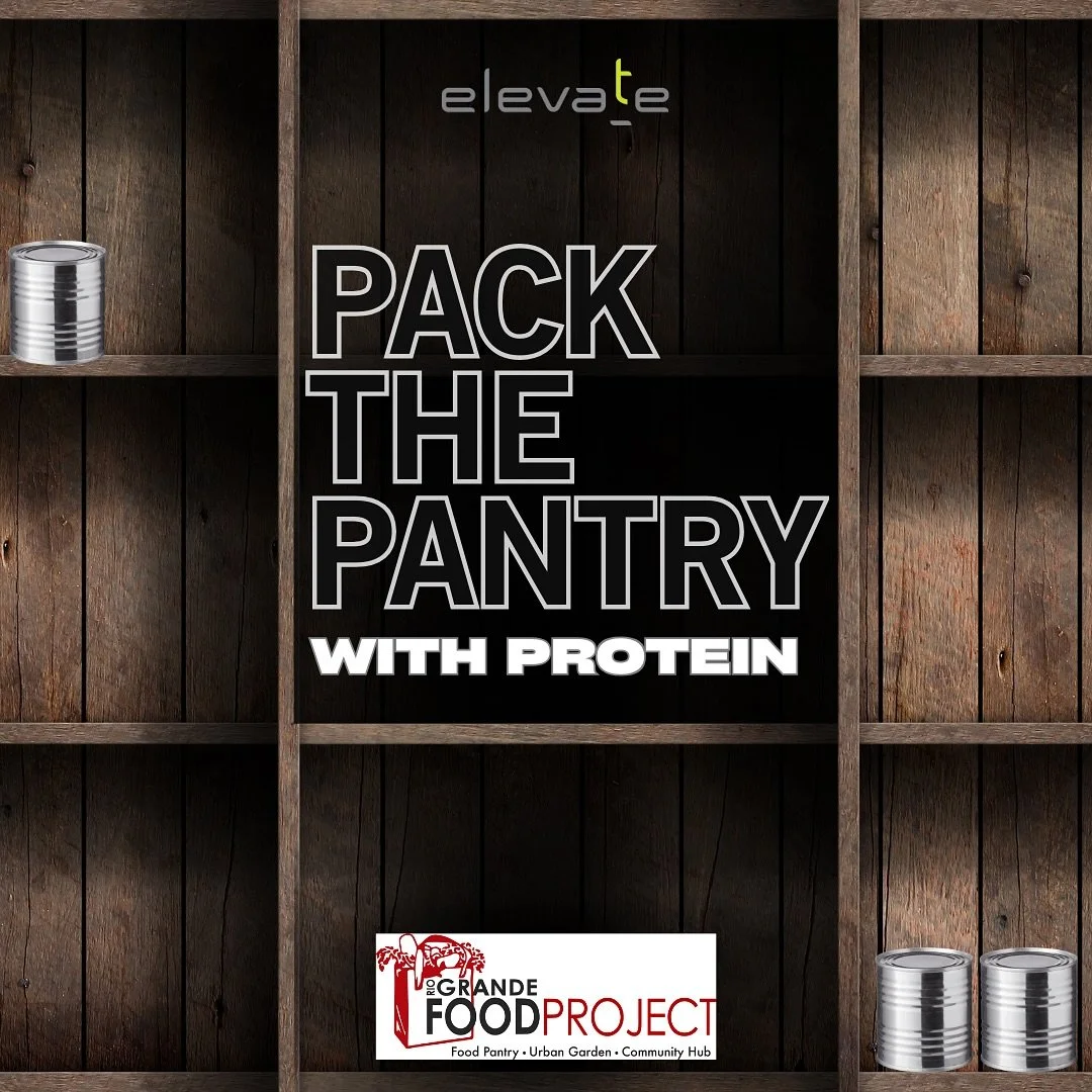 Help us power up the Rio Grande Food Project Pantry with protein!

The Rio Grande Food Project is dedicated to alleviating hunger and cultivating long-term food security in our community.

The Need: More than 450,000 New Mexicans, over one-fifth of t