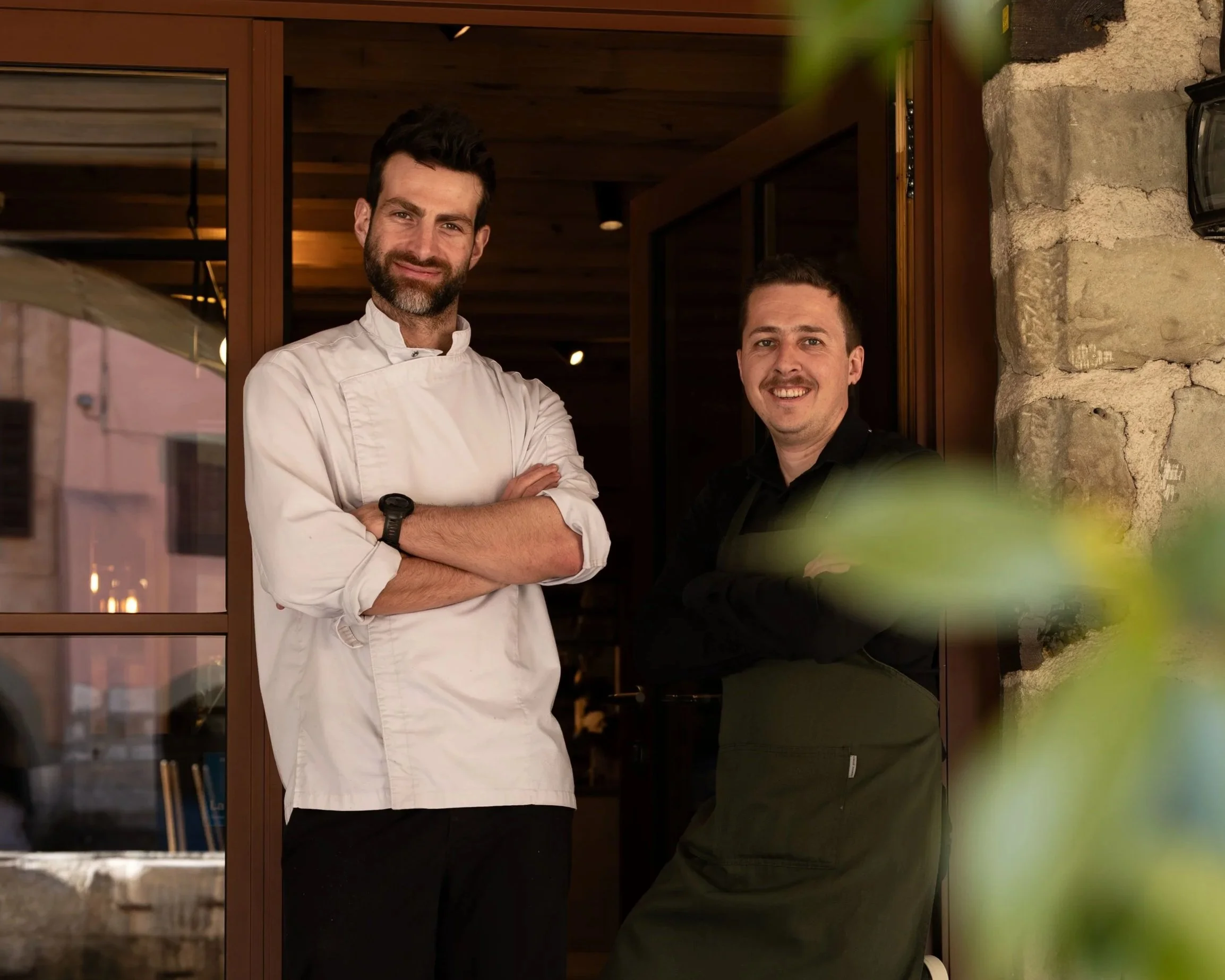 Chef Enzo Duchesne et Adrien Lavorel Sommelier, co-fondateurs du restaurant le Bourgeon Alby-sur-Chéran