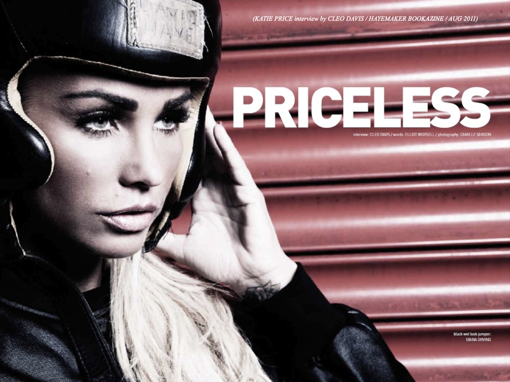 Hayemaker Magazine: Art Direction, Styling and Interview