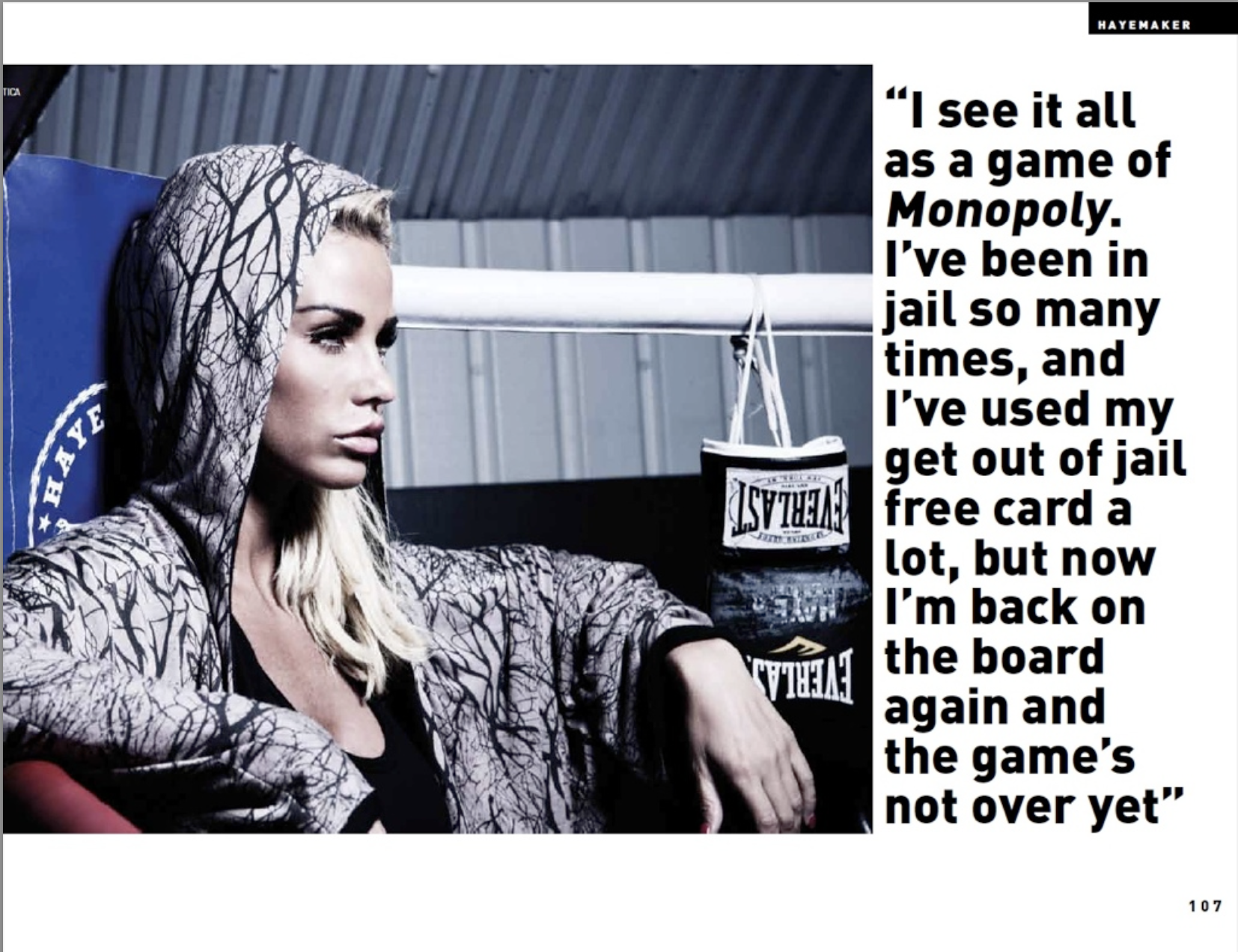 Hayemaker Magazine: Art Direction, Styling and Interview