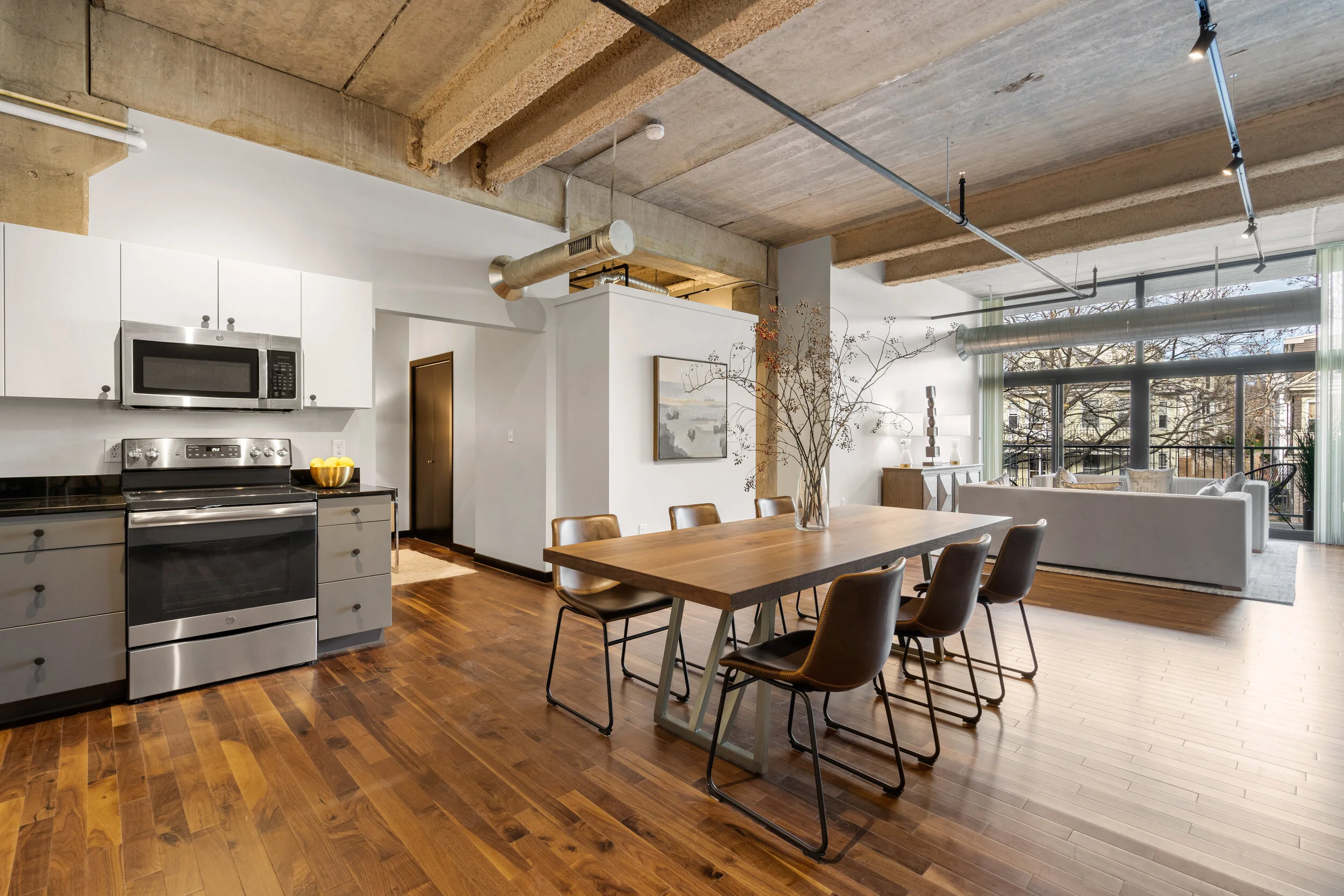 Living:Dining 3 - Unit 101.JPG