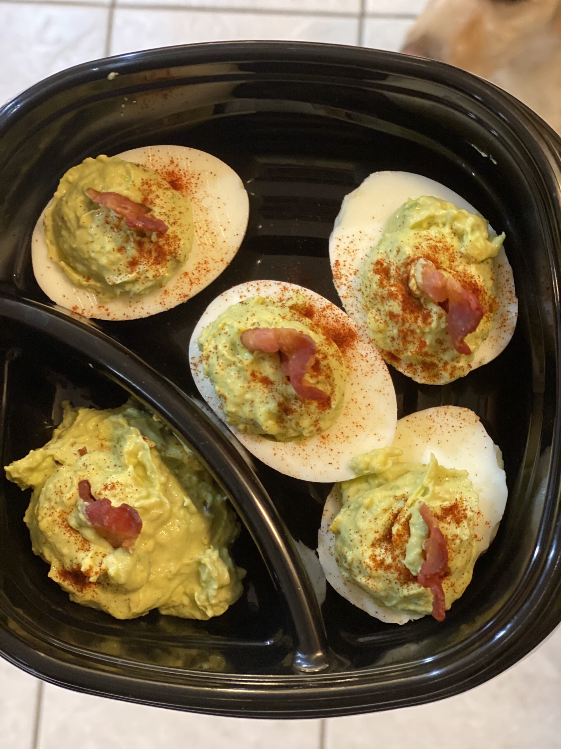 Guacamole Deviled Eggs
