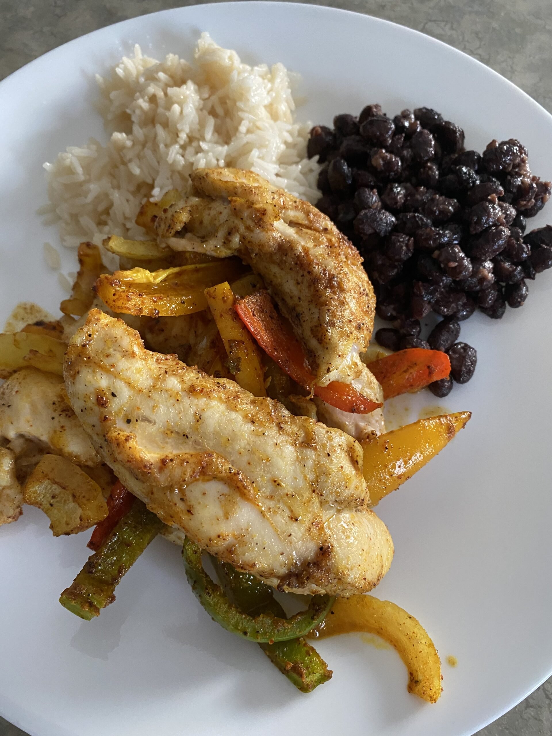 Easy Chicken Fajitas