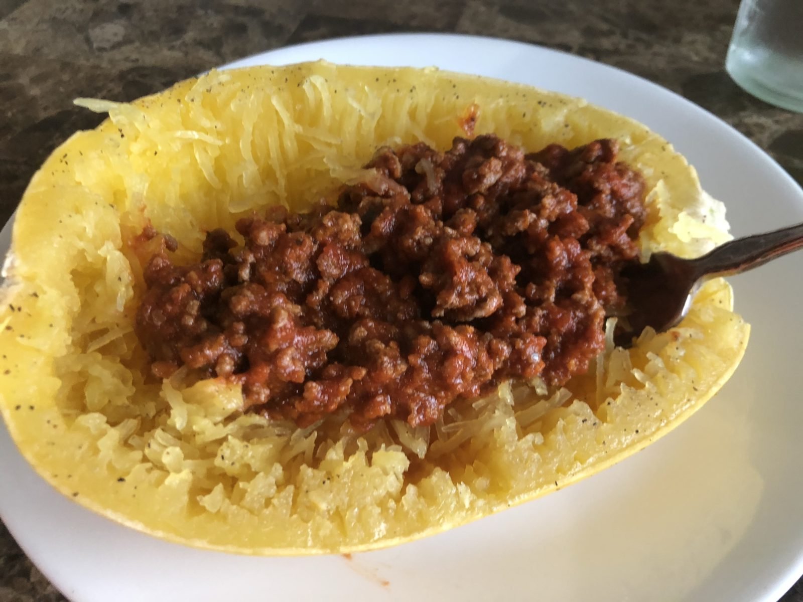 Spaghetti Squash Spaghetti Bowl