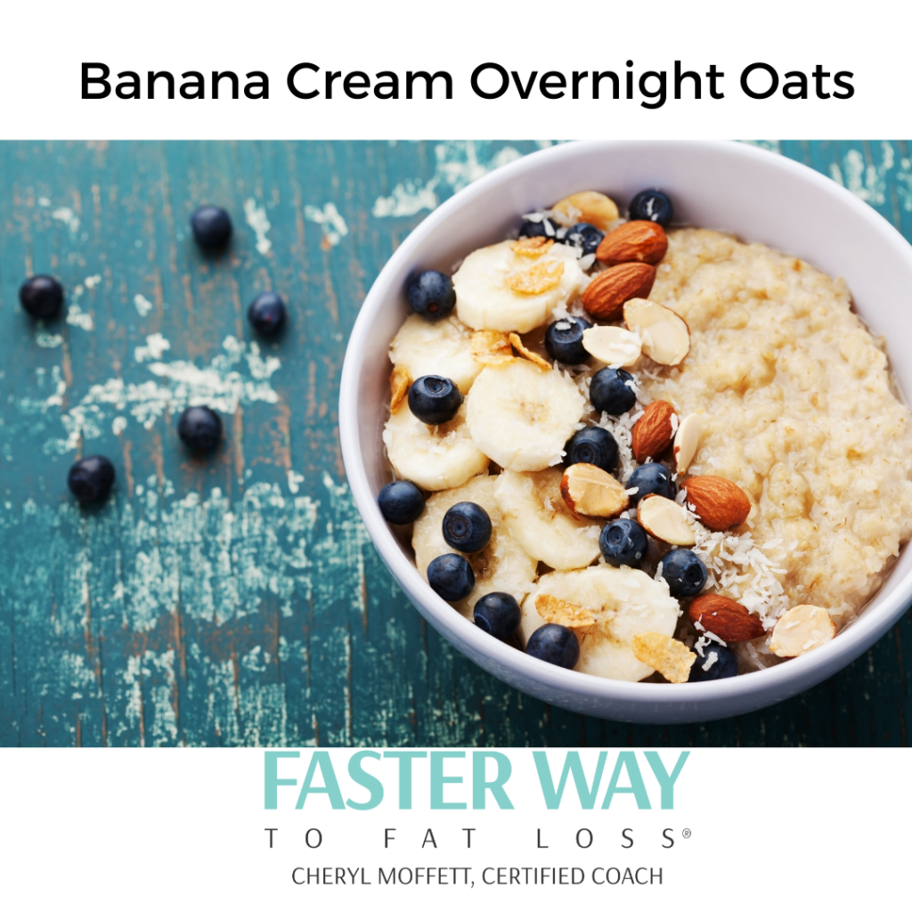 Banana Cream Overnight Oats