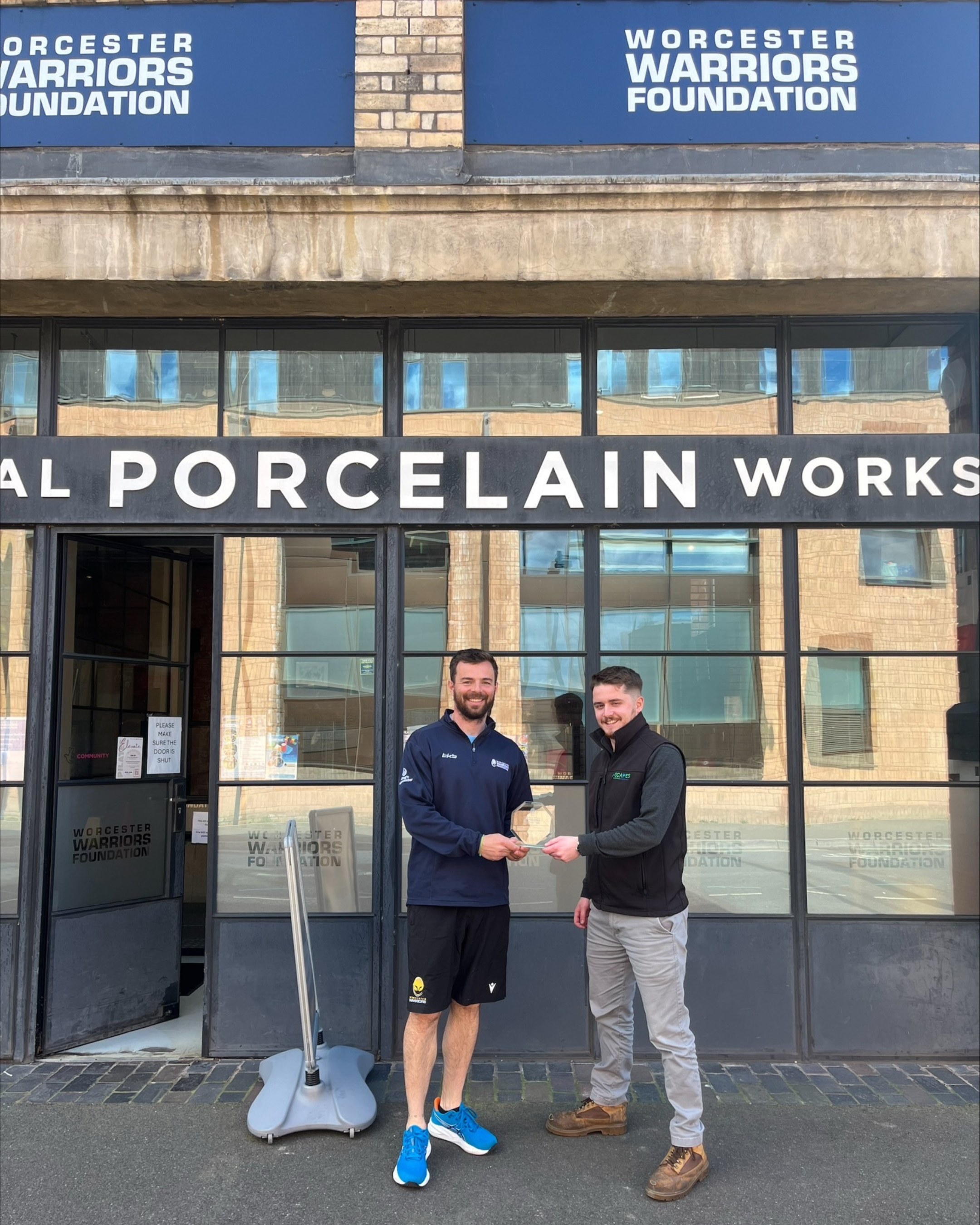 Joe Sanders Managing Director with Dan Hart Warriors Foundation.