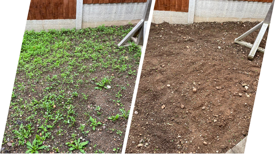 Weed control at Jscapes Gardening and Landscaping