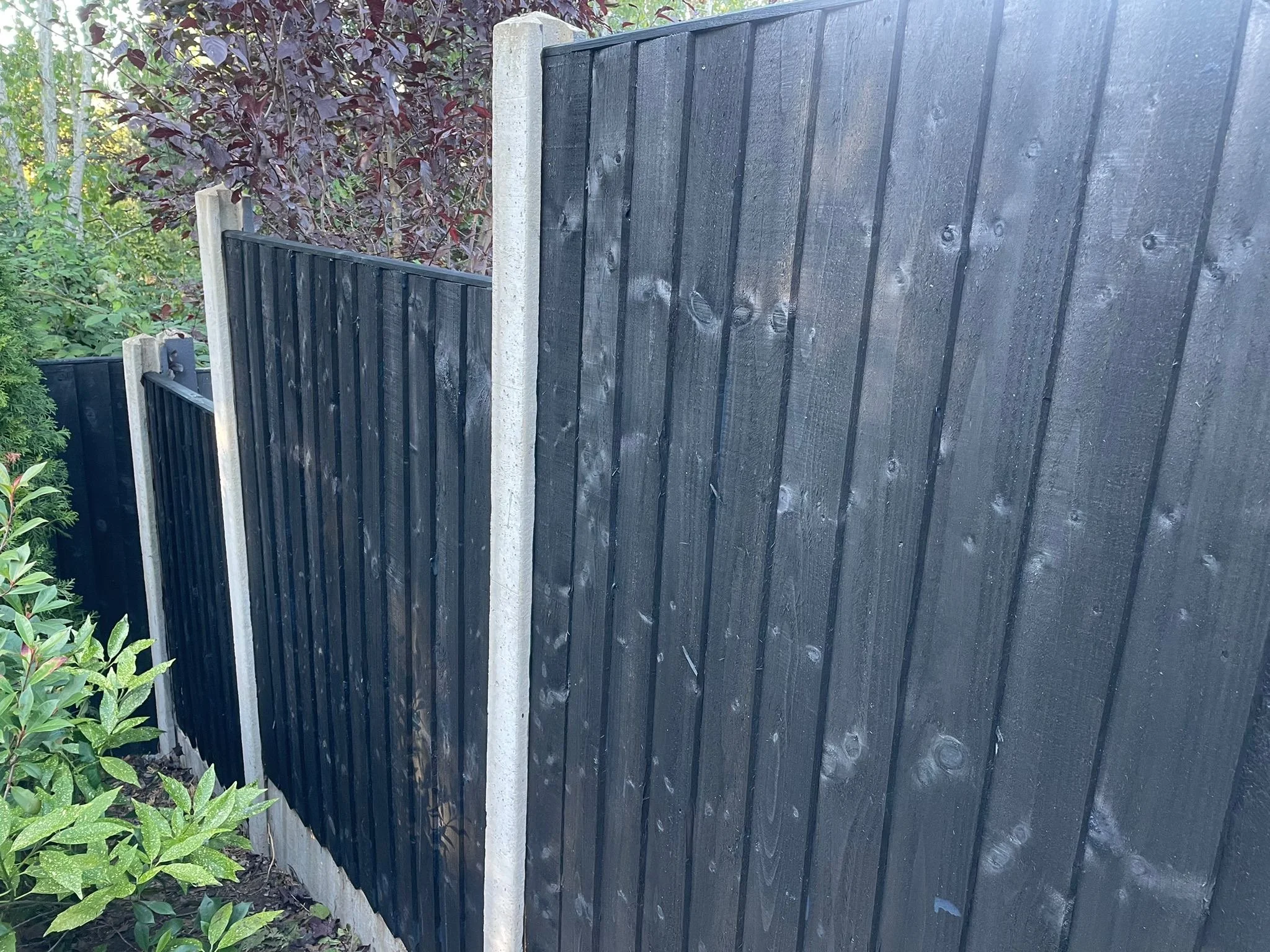 Wood protection & Fence instillation
