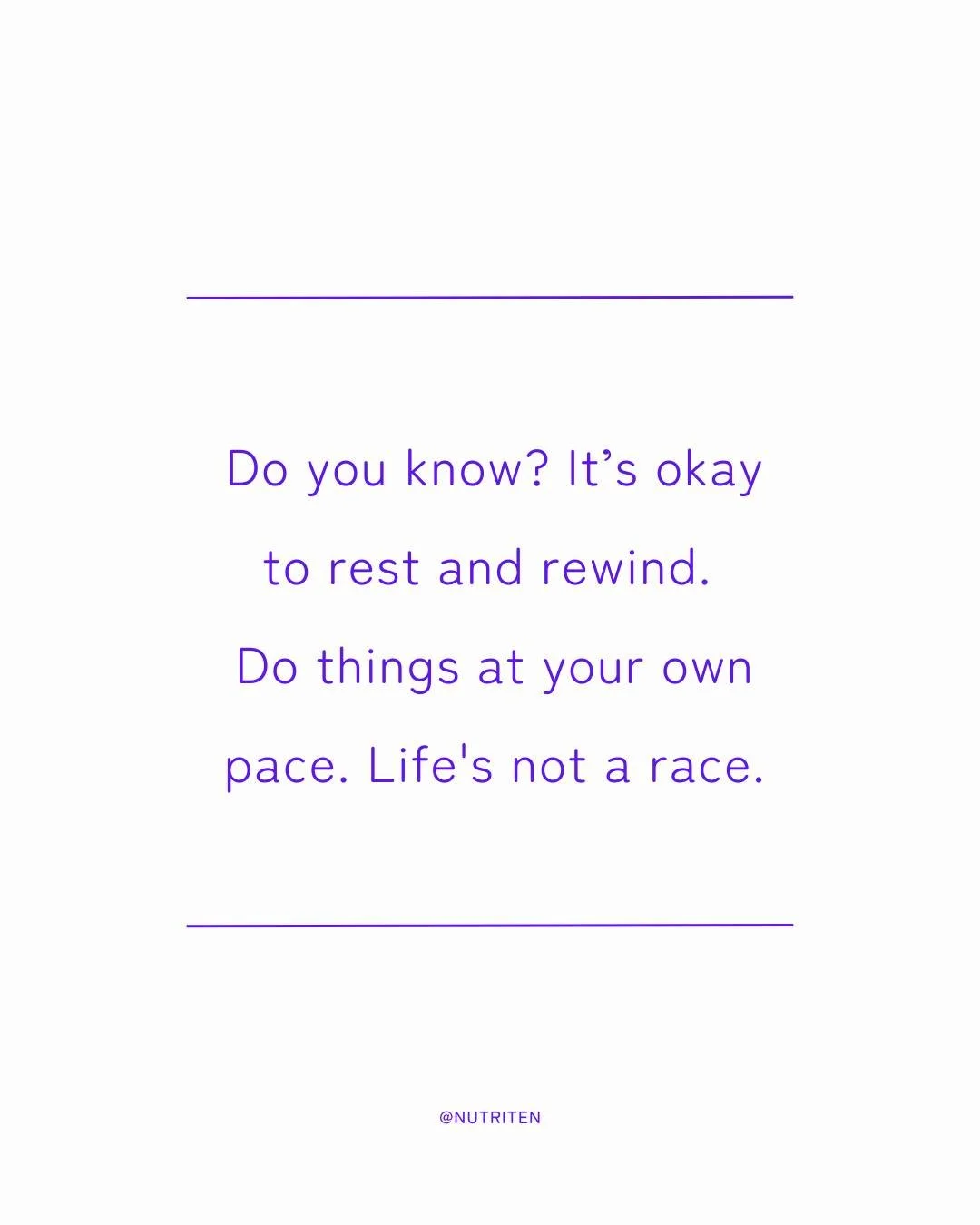 Rest is part of health, too. 

#GentleNutrition #FoundationsOfNutrition #HealthWithoutHarm #RestIsProductive