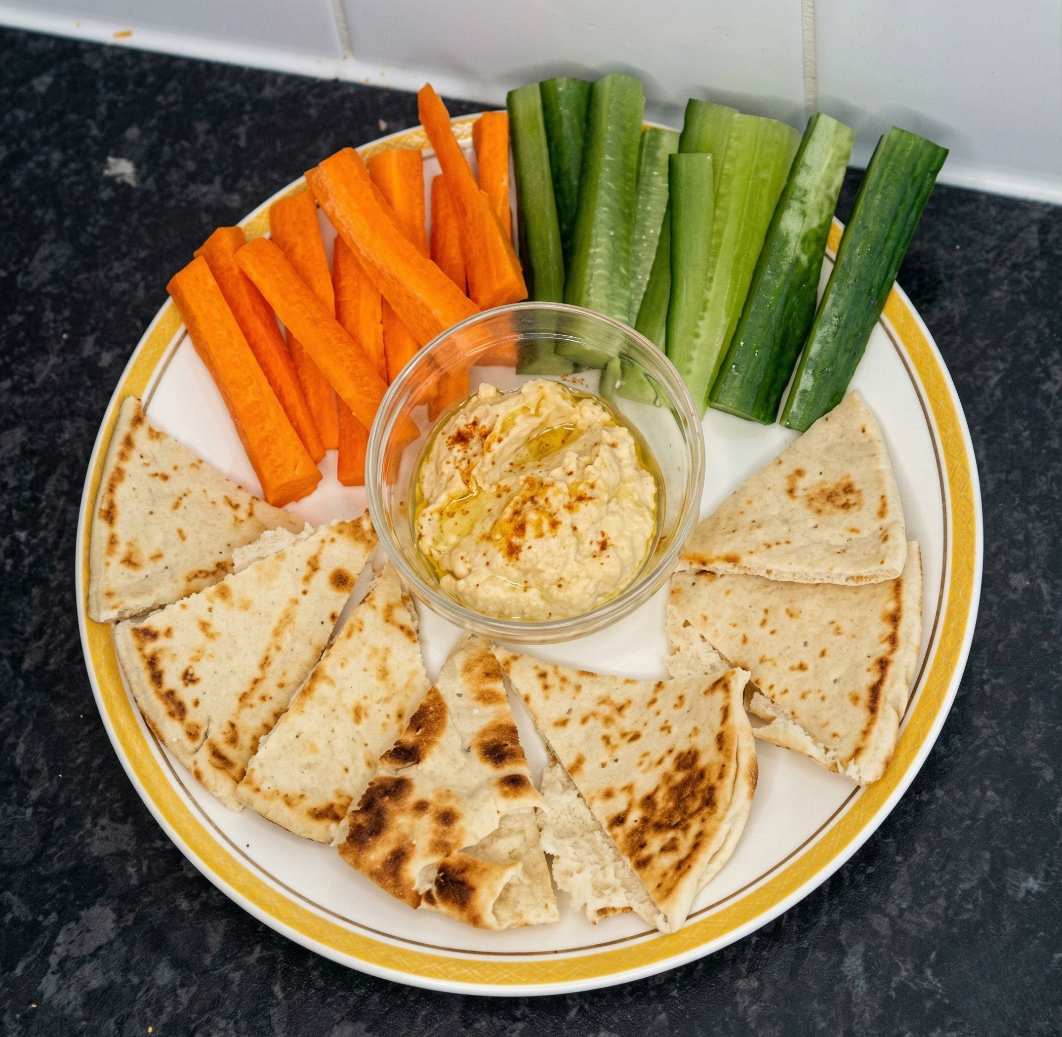 Creamy Smoked Paprika Hummus