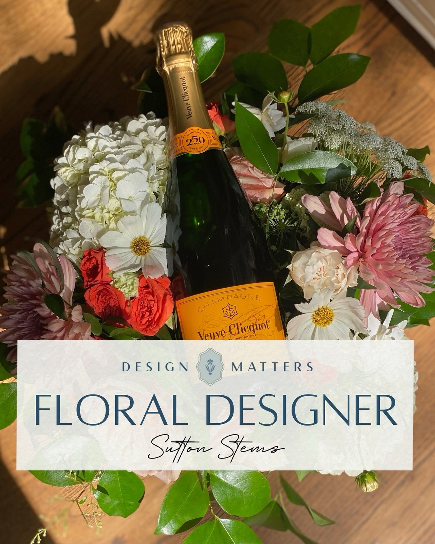 @DesignMattersNC ✨ FLORAL FEATURE: SUTTON STEMS

Sutton Stems is led by floral designer Evans Sutton. From our floral workshops to our champagne flower baskets, we make every design feel fun, whimsical, unique, and memorable.

Thank you to these gene