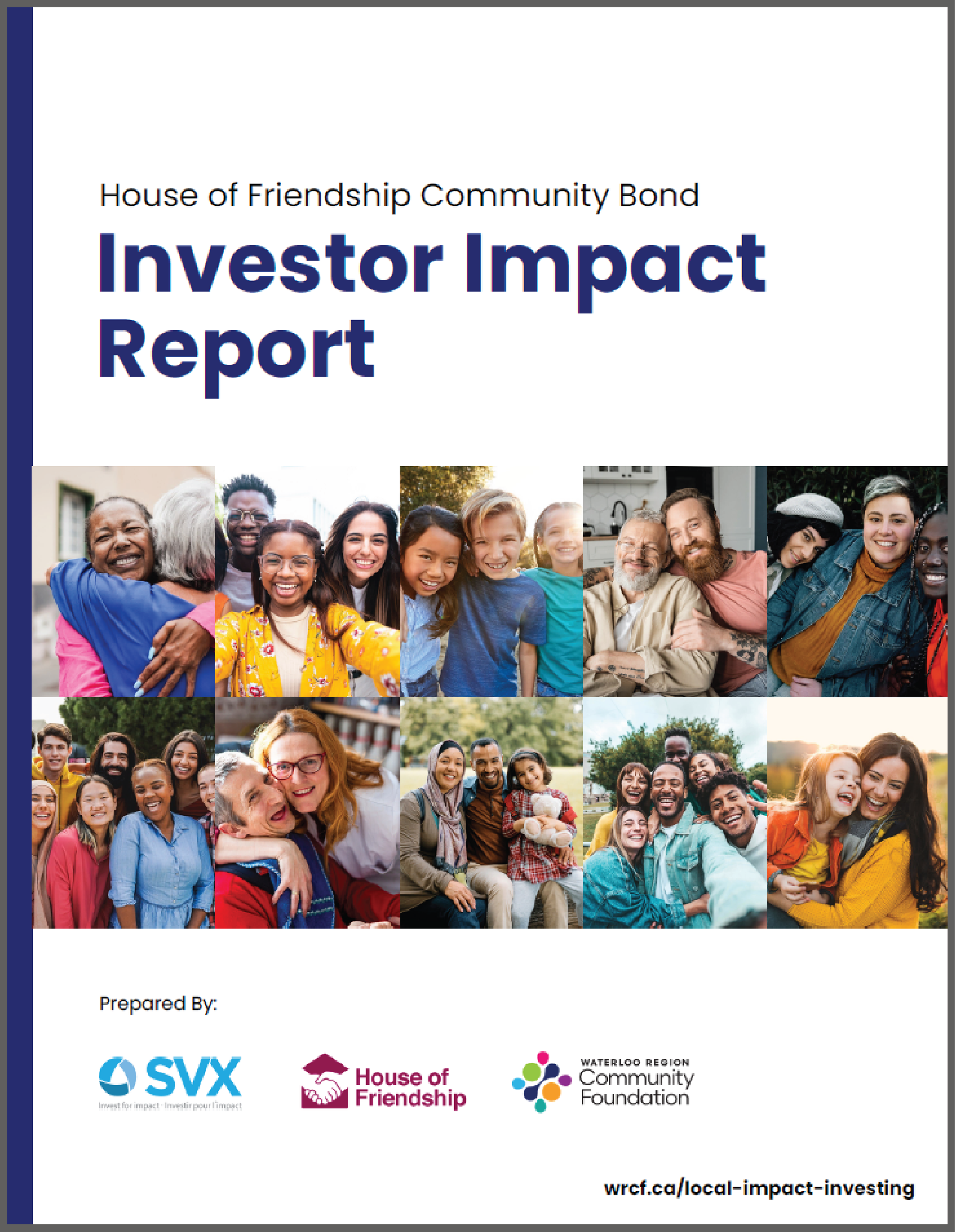 House of Friendship Community Bond - Investor Impact Report cover