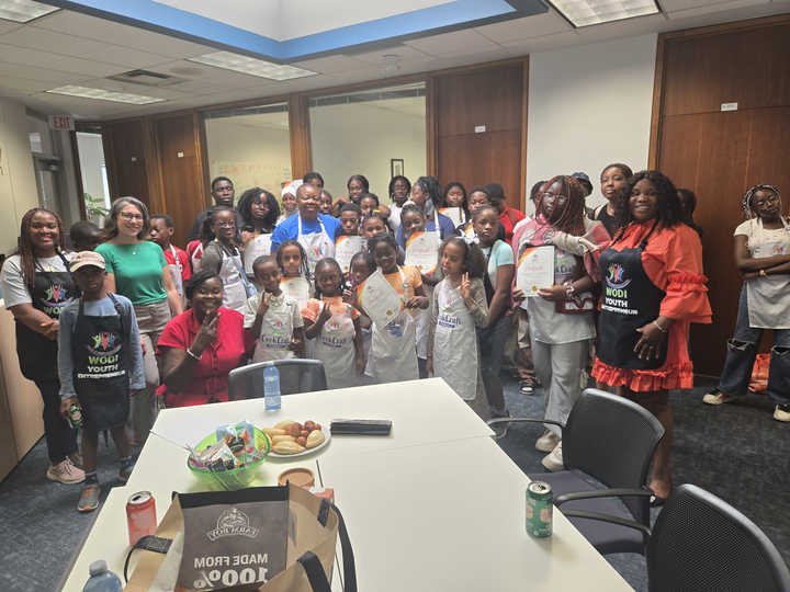 WRCF Team Members with Youth Campers