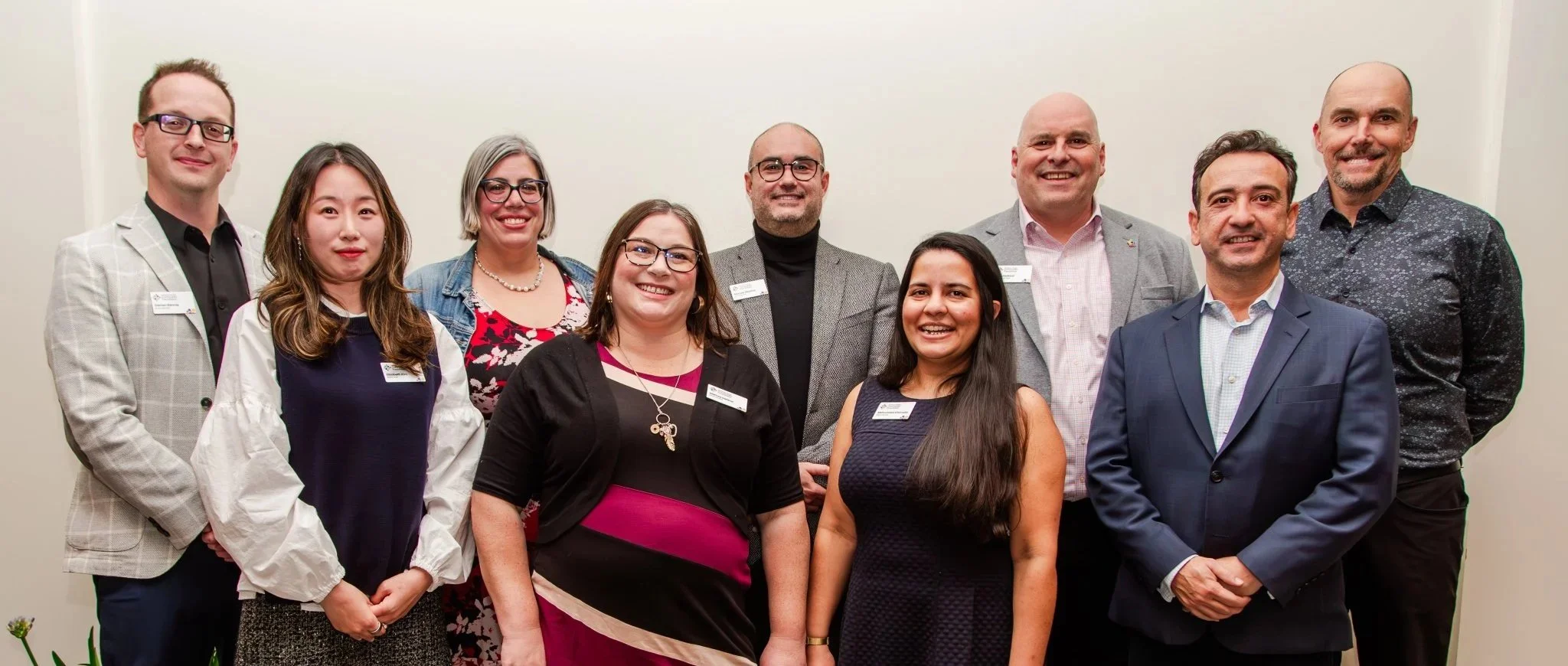 Photo of WRCF Board of Directors. t: Darren Rennie, Elizabeth Kim, Andrea Harding, Melissa Ireland, Manuel Martins, Mehrunnisa Kharodia, Tim Jackson, Pedro Ribeiro, Darren Juneau.
