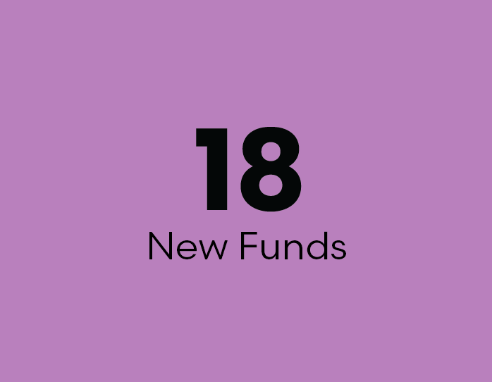 18 New Funds