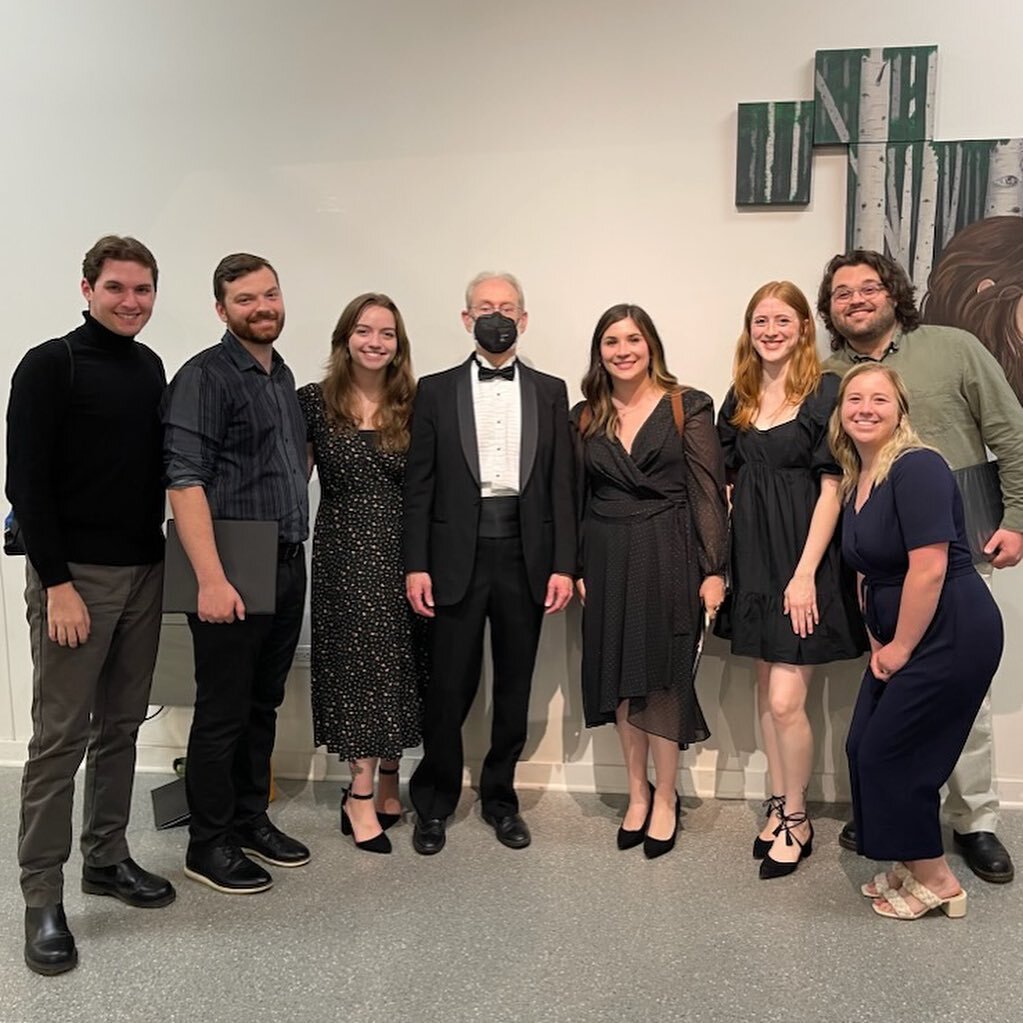 Got to share the stage with some of my best friends (and husband 🥰) from college as we celebrated our choir director&rsquo;s final concert before his retirement. Singing in a choir is one of my FAVORITE ways to make music, thanks to this guy. 

Cong