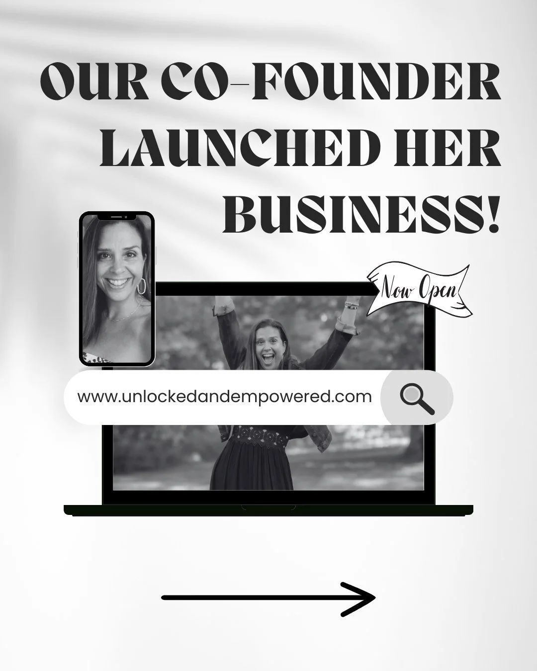 It's LIVE! 💞 Our co-founder, Kim, officially launched Unlocked &amp; Empowered... her coaching business. With one on one coaching sessions, workshops and group coaching, and somatic healing, Kim can't wait to begin a journey with you to reach your h